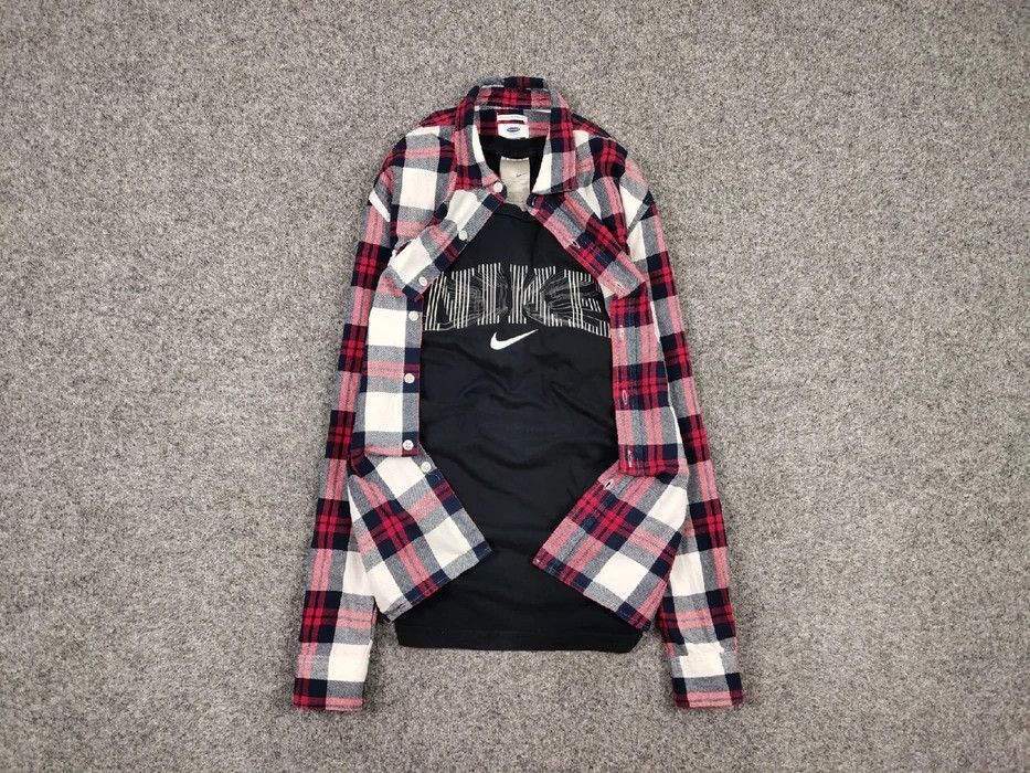 Flannel Vintage Flannel Shirt Travis Scott Style Streetwear Hype Size US L / EU 52-54 / 3 - 1 Thumbnail