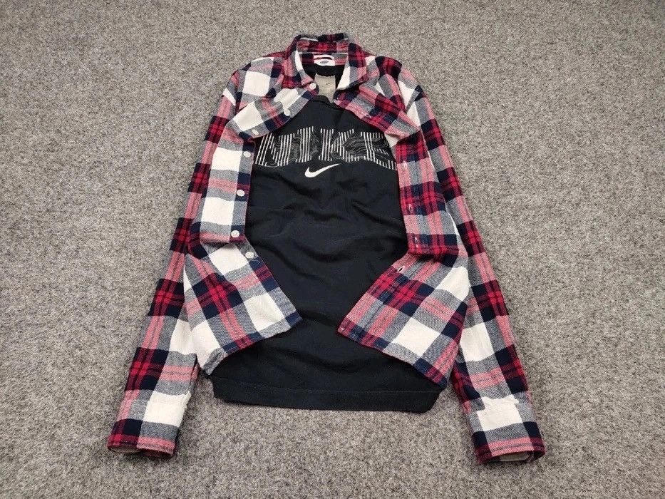 Flannel Vintage Flannel Shirt Travis Scott Style Streetwear Hype Size US L / EU 52-54 / 3 - 2 Thumbnail