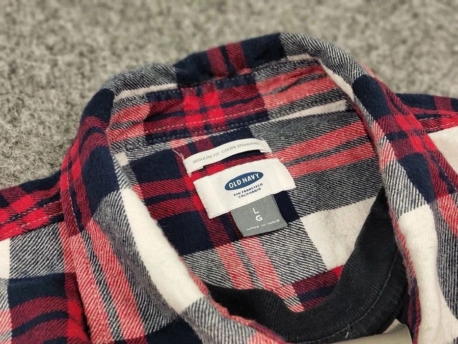 Flannel Vintage Flannel Shirt Travis Scott Style Streetwear Hype Size US L / EU 52-54 / 3 - 12 Thumbnail