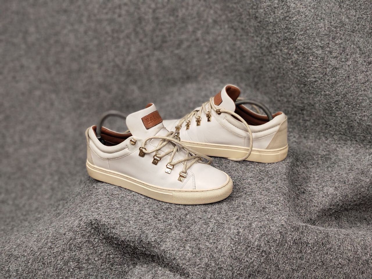 Bally Bally Heidy Switzerland White leather Low - Top Sneakers Size US 8.5 / IT 38.5 - 23 Thumbnail