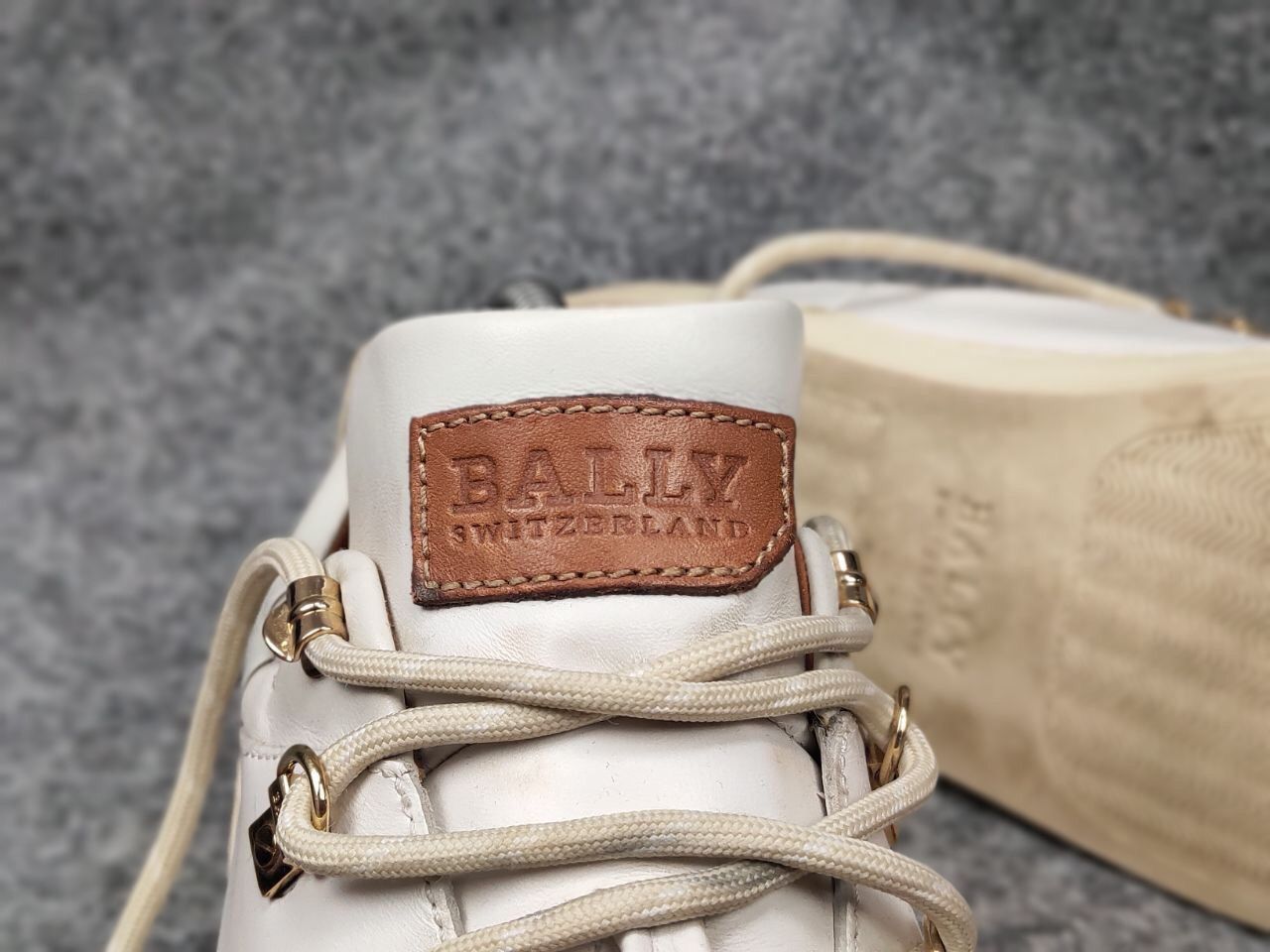 Bally Bally Heidy Switzerland White leather Low - Top Sneakers Size US 8.5 / IT 38.5 - 20 Thumbnail