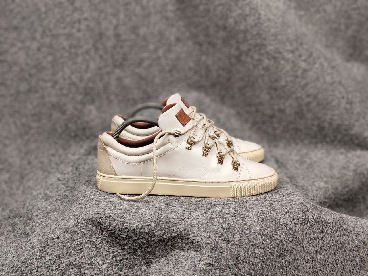 Bally Bally Heidy Switzerland White leather Low - Top Sneakers Size US 8.5 / IT 38.5 - 6 Thumbnail