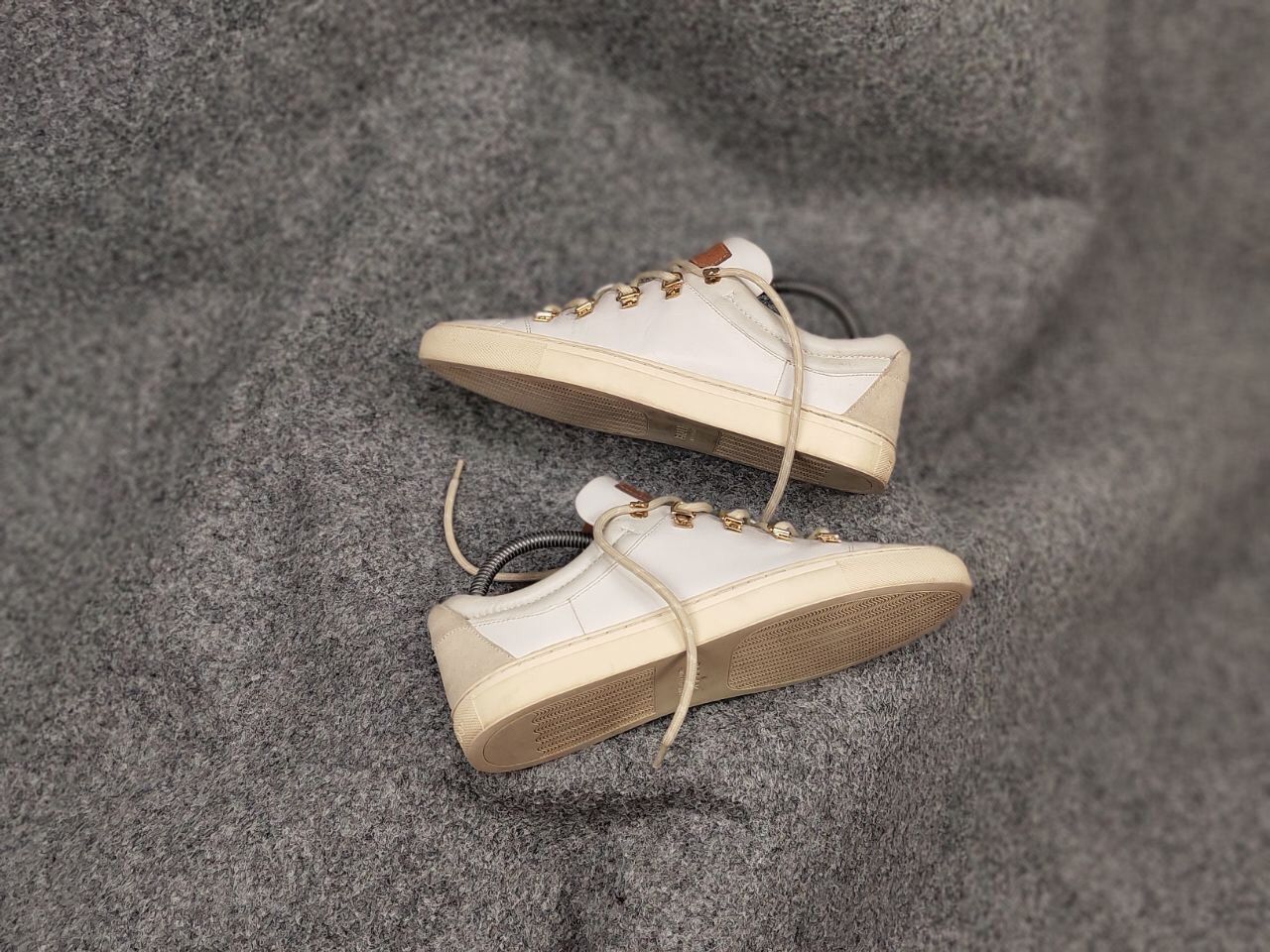Bally Bally Heidy Switzerland White leather Low - Top Sneakers Size US 8.5 / IT 38.5 - 4 Thumbnail