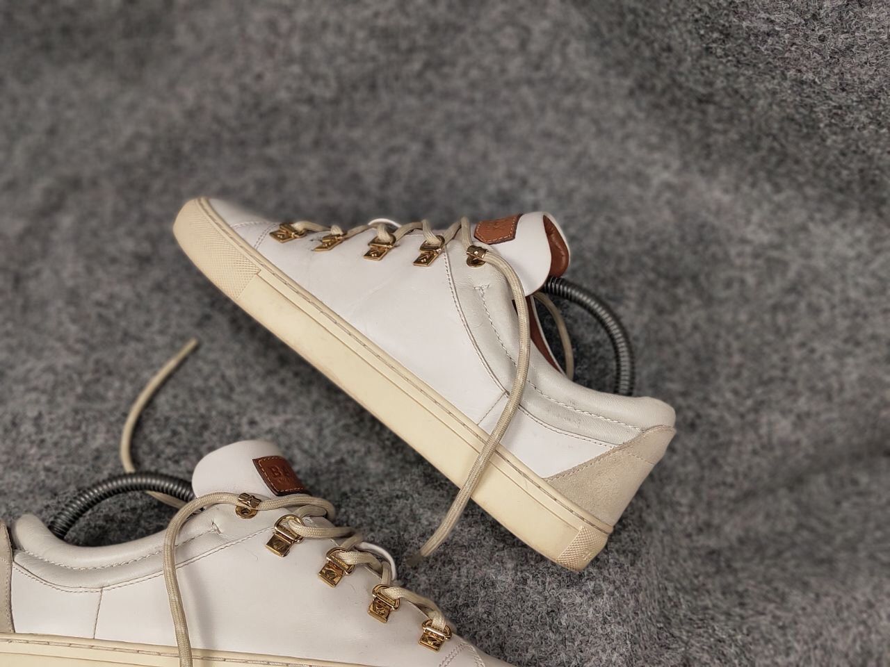 Bally Bally Heidy Switzerland White leather Low - Top Sneakers Size US 8.5 / IT 38.5 - 5 Thumbnail