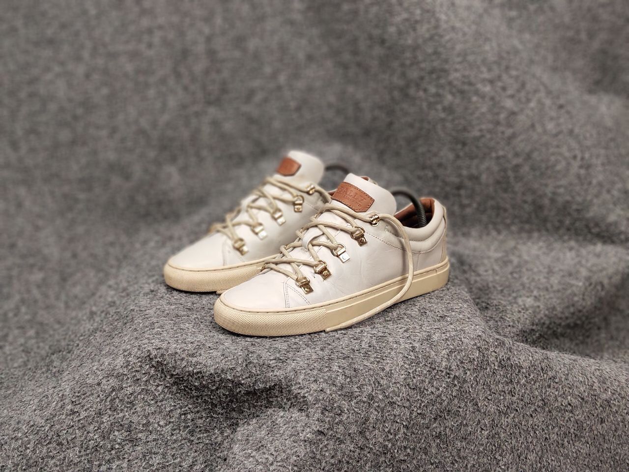 Bally Bally Heidy Switzerland White leather Low - Top Sneakers Size US 8.5 / IT 38.5 - 11 Thumbnail