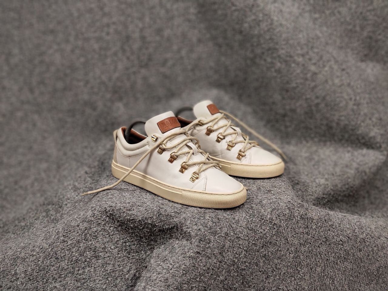 Bally Bally Heidy Switzerland White leather Low - Top Sneakers Size US 8.5 / IT 38.5 - 2 Thumbnail