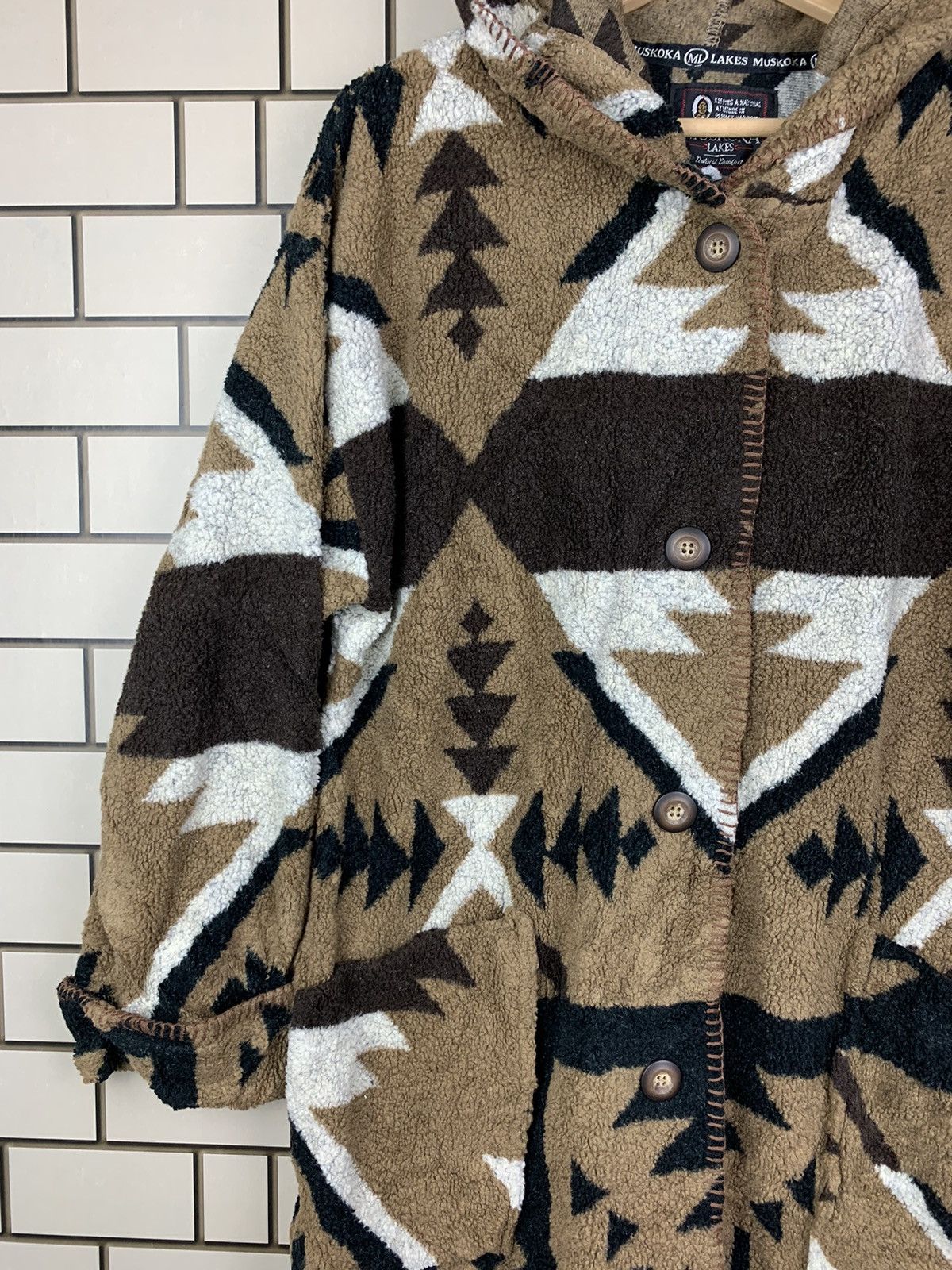 Native × Vintage Vintage Native Muskoka Lakes Hoodie Jacket Size US S / EU 44-46 / 1 - 7 Thumbnail