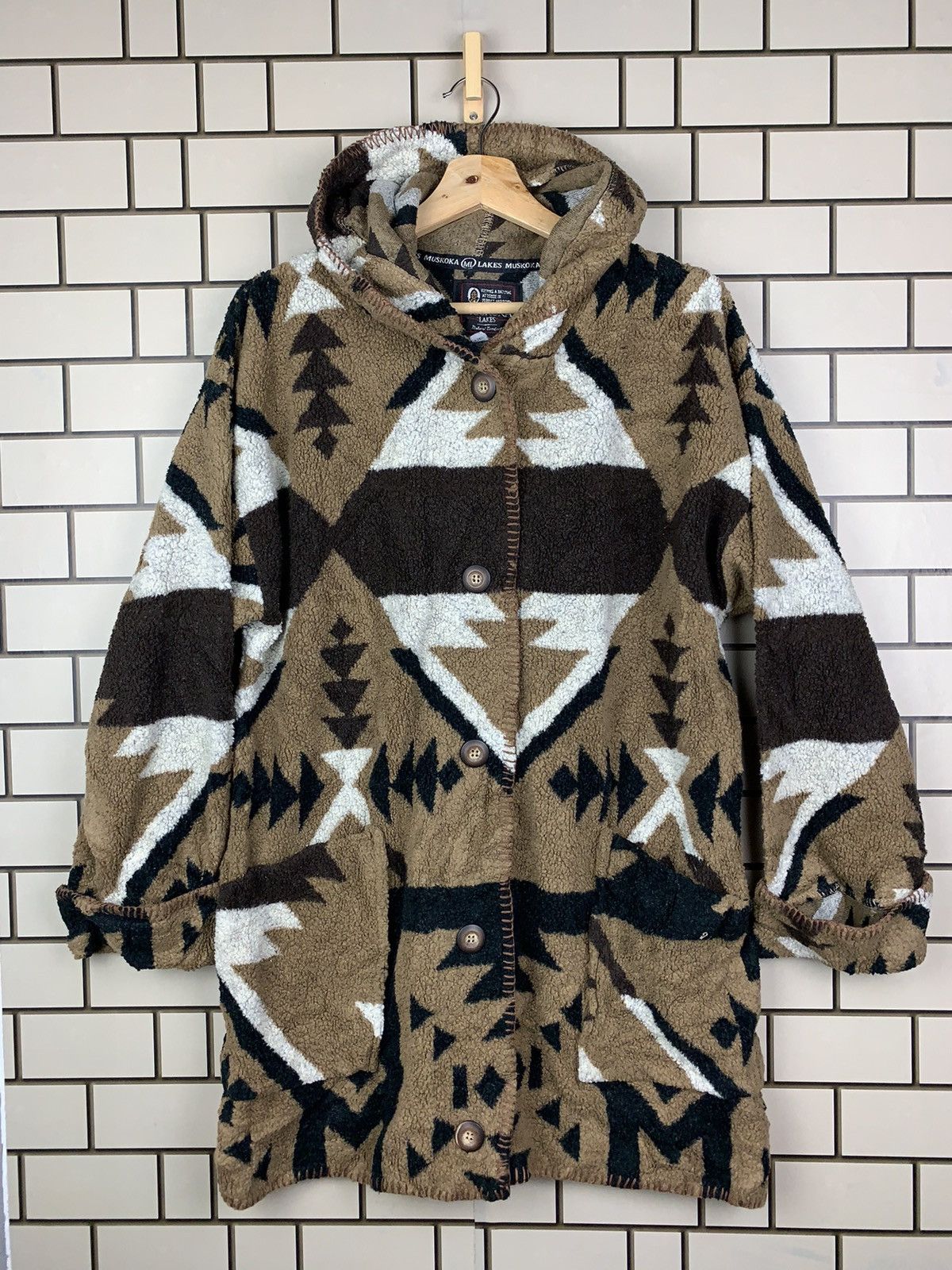 Native × Vintage Vintage Native Muskoka Lakes Hoodie Jacket Size US S / EU 44-46 / 1 - 1 Thumbnail