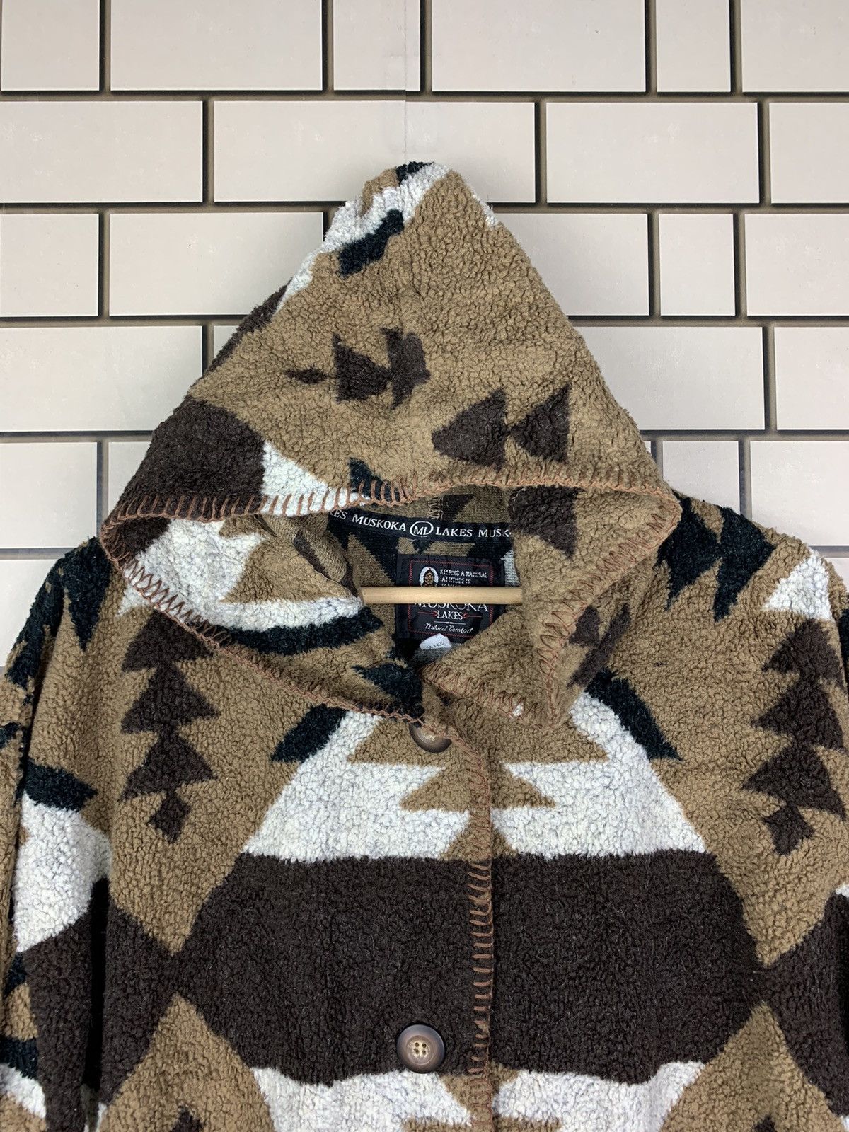 Native × Vintage Vintage Native Muskoka Lakes Hoodie Jacket Size US S / EU 44-46 / 1 - 12 Thumbnail