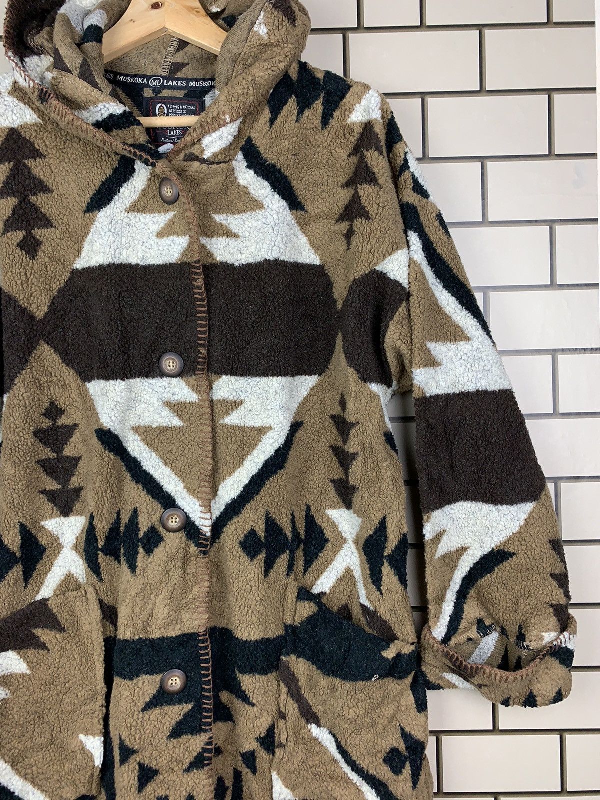 Native × Vintage Vintage Native Muskoka Lakes Hoodie Jacket Size US S / EU 44-46 / 1 - 8 Thumbnail