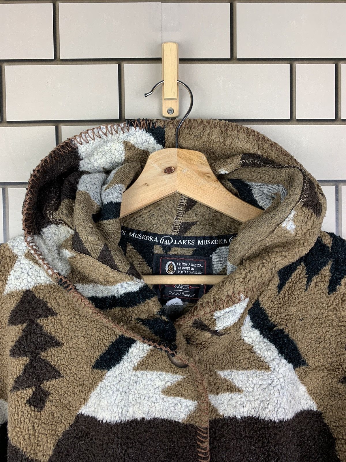 Native × Vintage Vintage Native Muskoka Lakes Hoodie Jacket Size US S / EU 44-46 / 1 - 10 Thumbnail