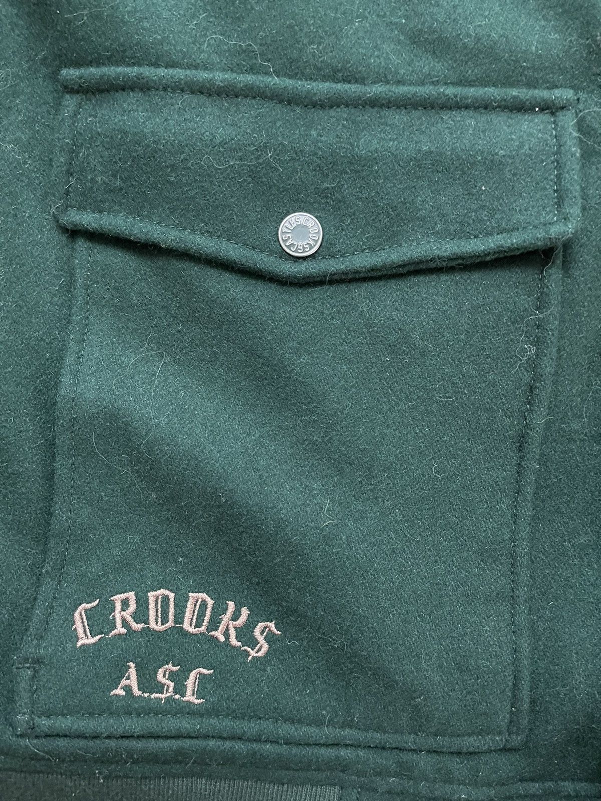 Crooks & Castles × Rap Tees Crooks & Castles iconic varsity wool bomber Size US S / EU 44-46 / 1 - 4 Thumbnail