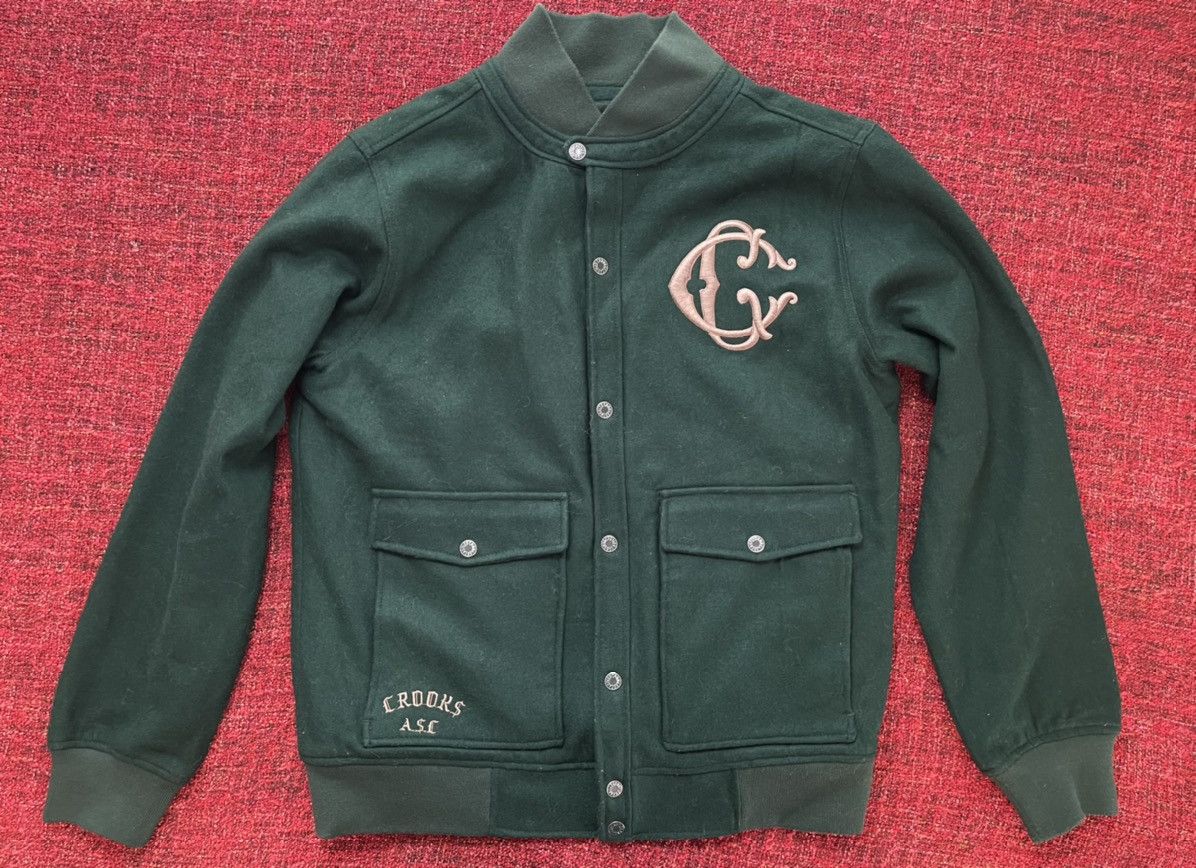 Crooks & Castles × Rap Tees Crooks & Castles iconic varsity wool bomber Size US S / EU 44-46 / 1 - 1 Thumbnail