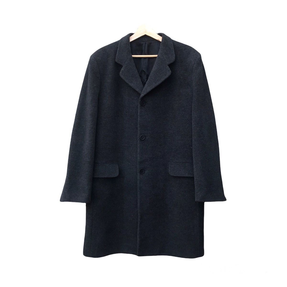 Adolfo Dominguez Designer Adolfo Dominguez winter collection wool long jacket Size US L / EU 52-54 / 3 - 2 Thumbnail