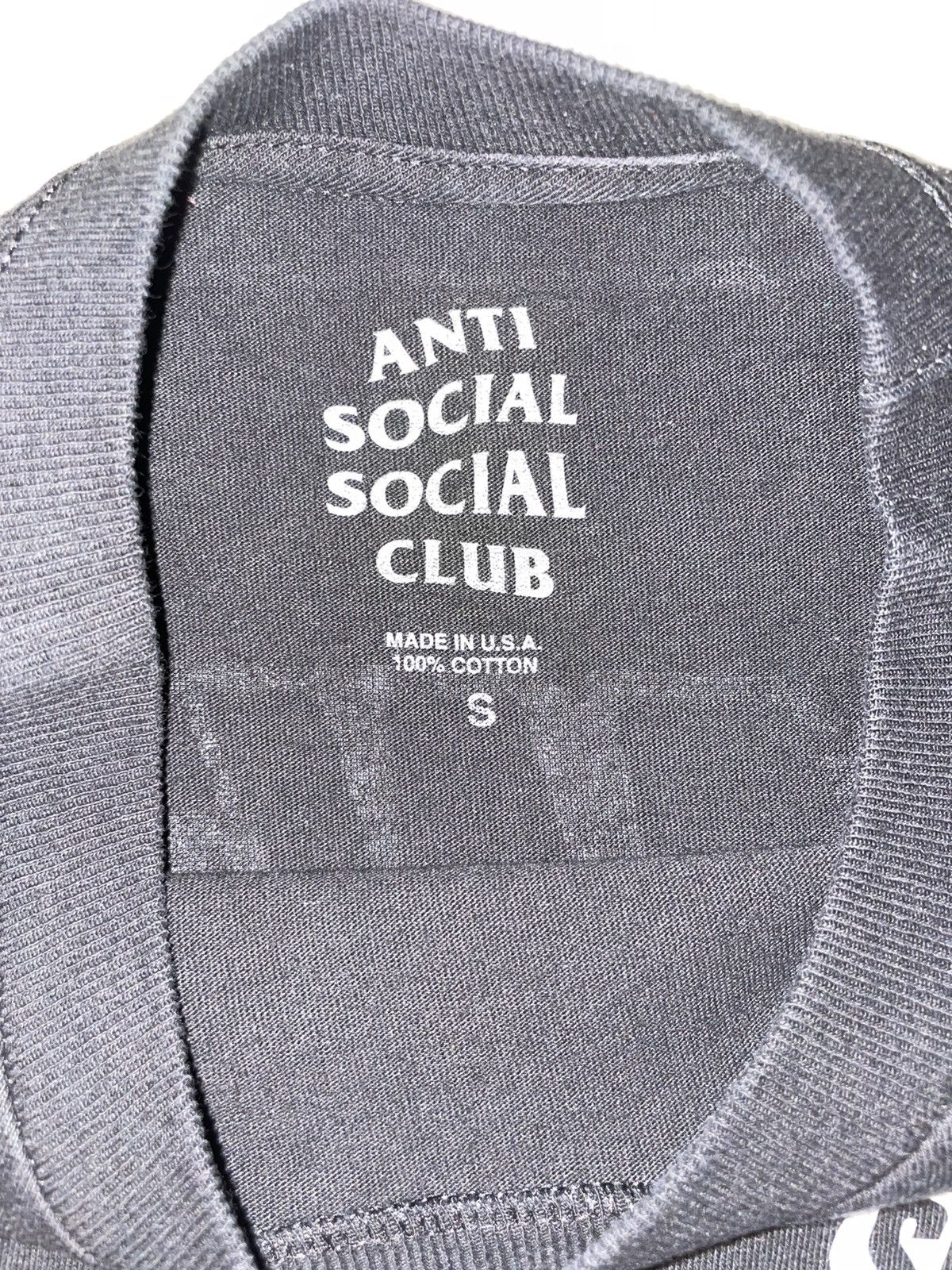 Anti Social Social Club Anti Social Social Club Black T-Shirt Size US S / EU 44-46 / 1 - 4 Thumbnail