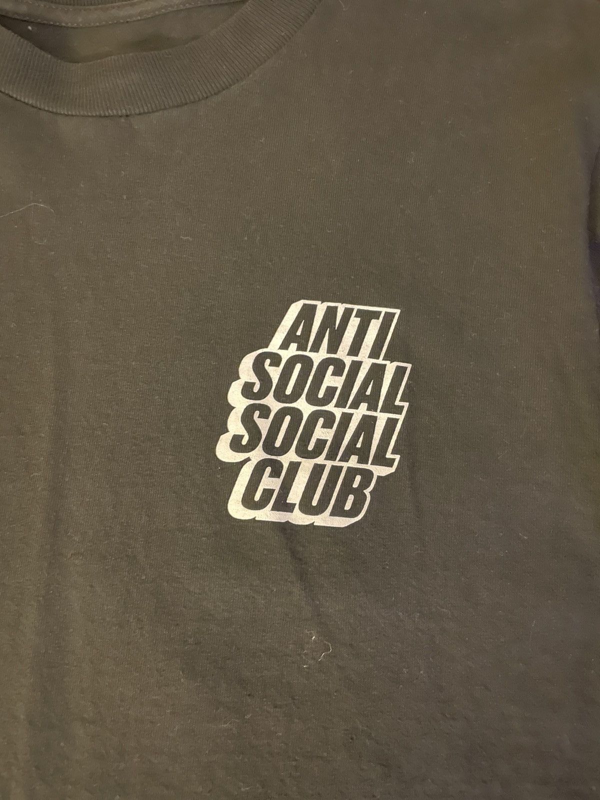 Anti Social Social Club Anti Social Social Club Black T-Shirt Size US S / EU 44-46 / 1 - 3 Thumbnail