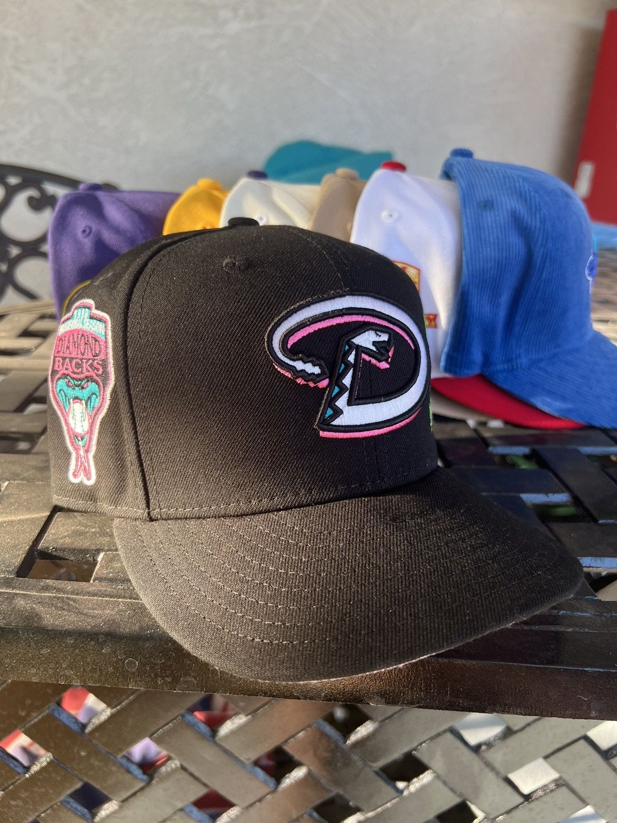 New Era Lord FUBU Arizona Diamondbacks Custom Fitted Size ONE SIZE - 2 Thumbnail