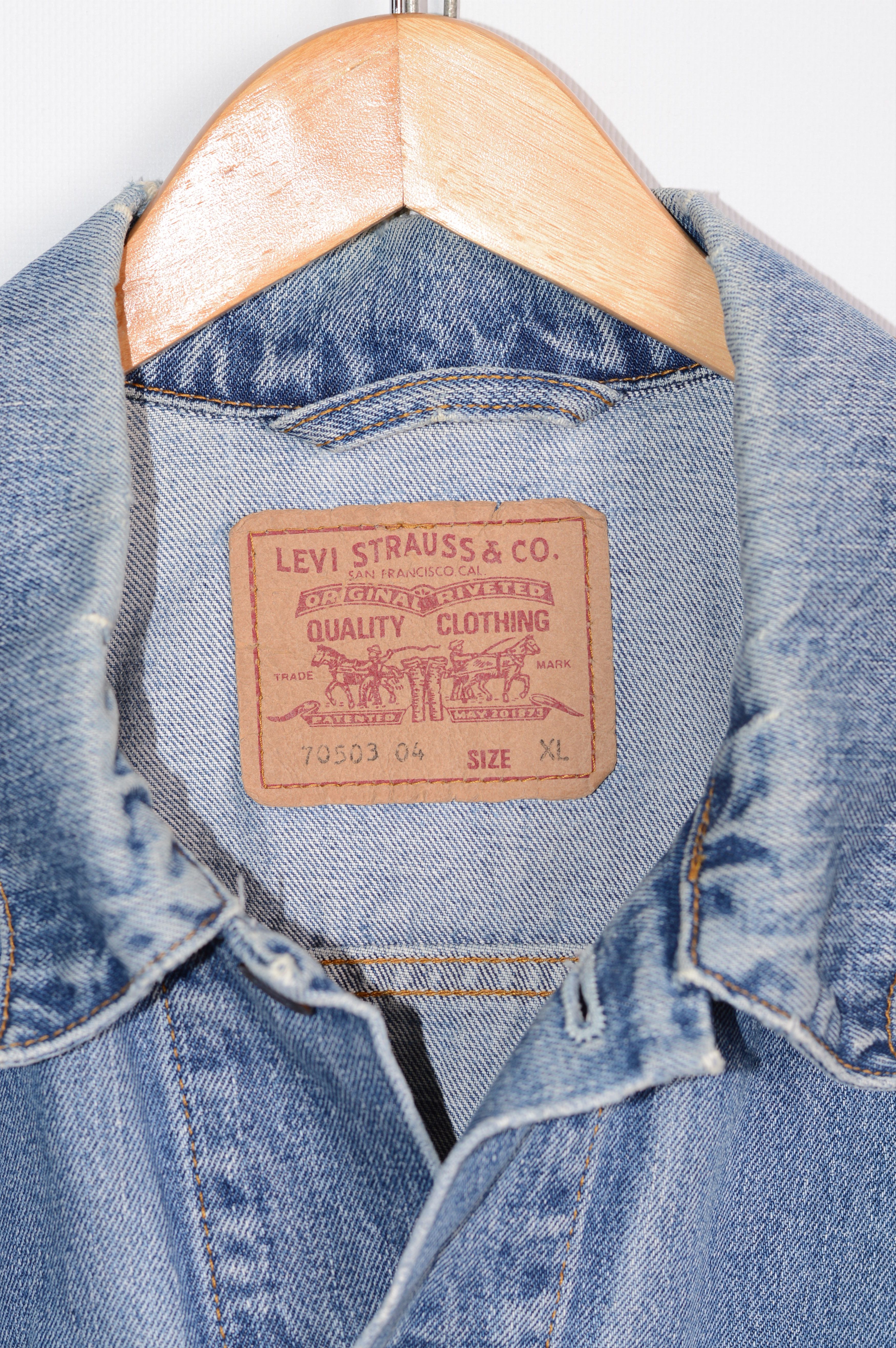 Levi's × Vintage Vintage Levis Jeans Jacket Size US XL / EU 56 / 4 - 10 Thumbnail