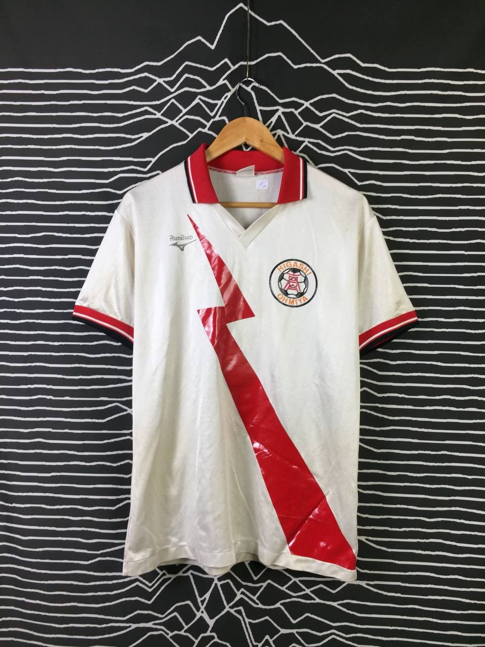 Mizuno Vtg Mizuno Runbird Higashi Ohmiya Jersey Size US L / EU 52-54 / 3 - 1 Thumbnail