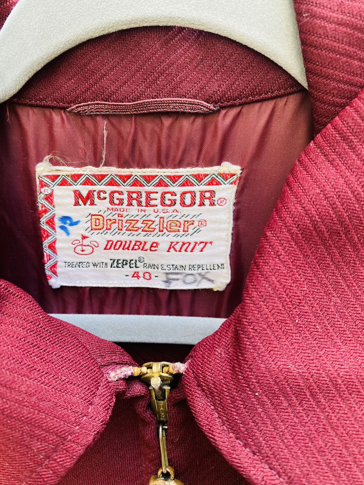 McGregor × Vintage Vintage mcgregor Ricky drizzler jacket sz 40 Size US M / EU 48-50 / 2 - 8 Thumbnail