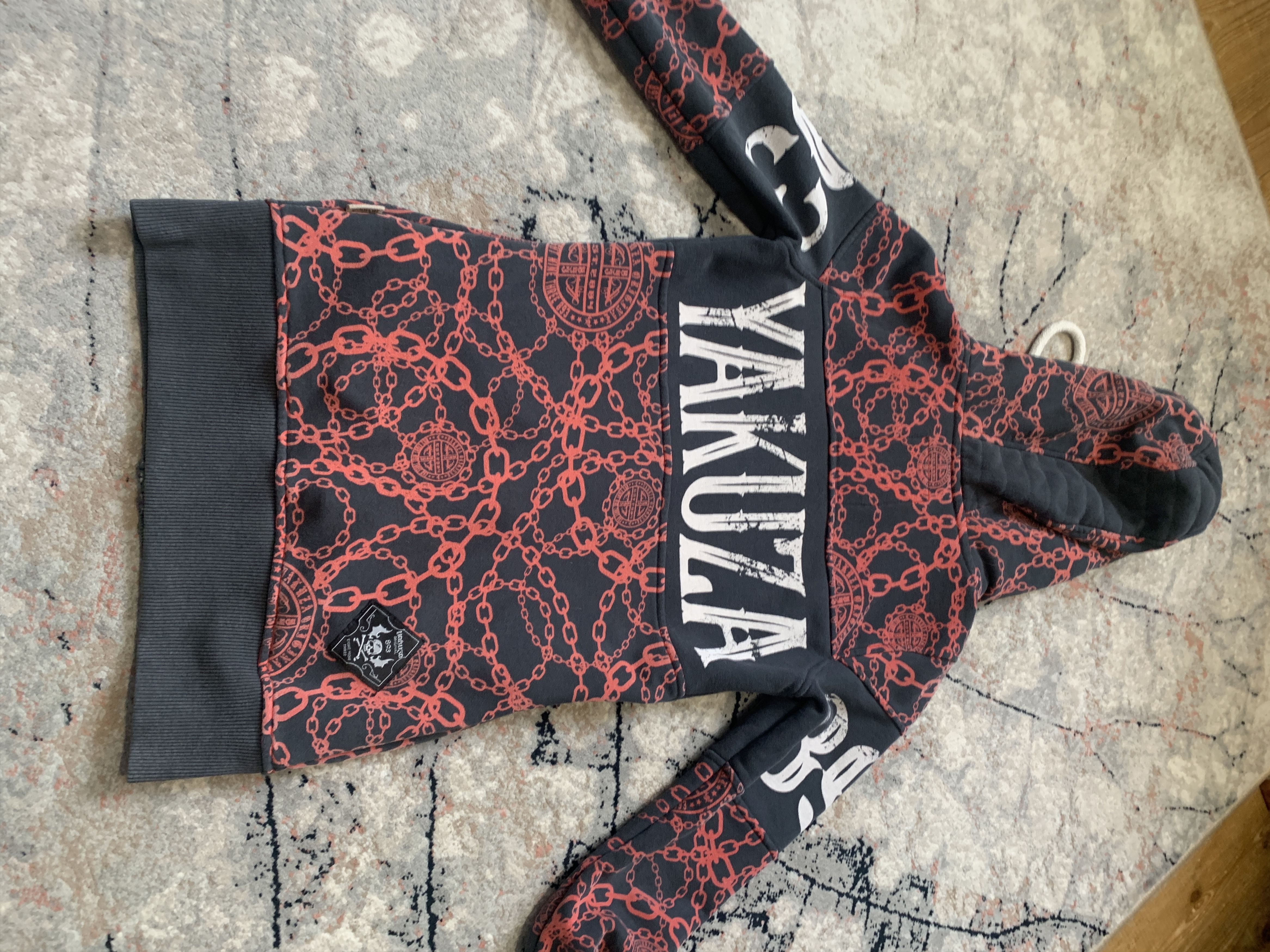 Japanese Brand Yakuza Zip Hoodie Size XS / US 0-2 / IT 36-38 - 3 Thumbnail