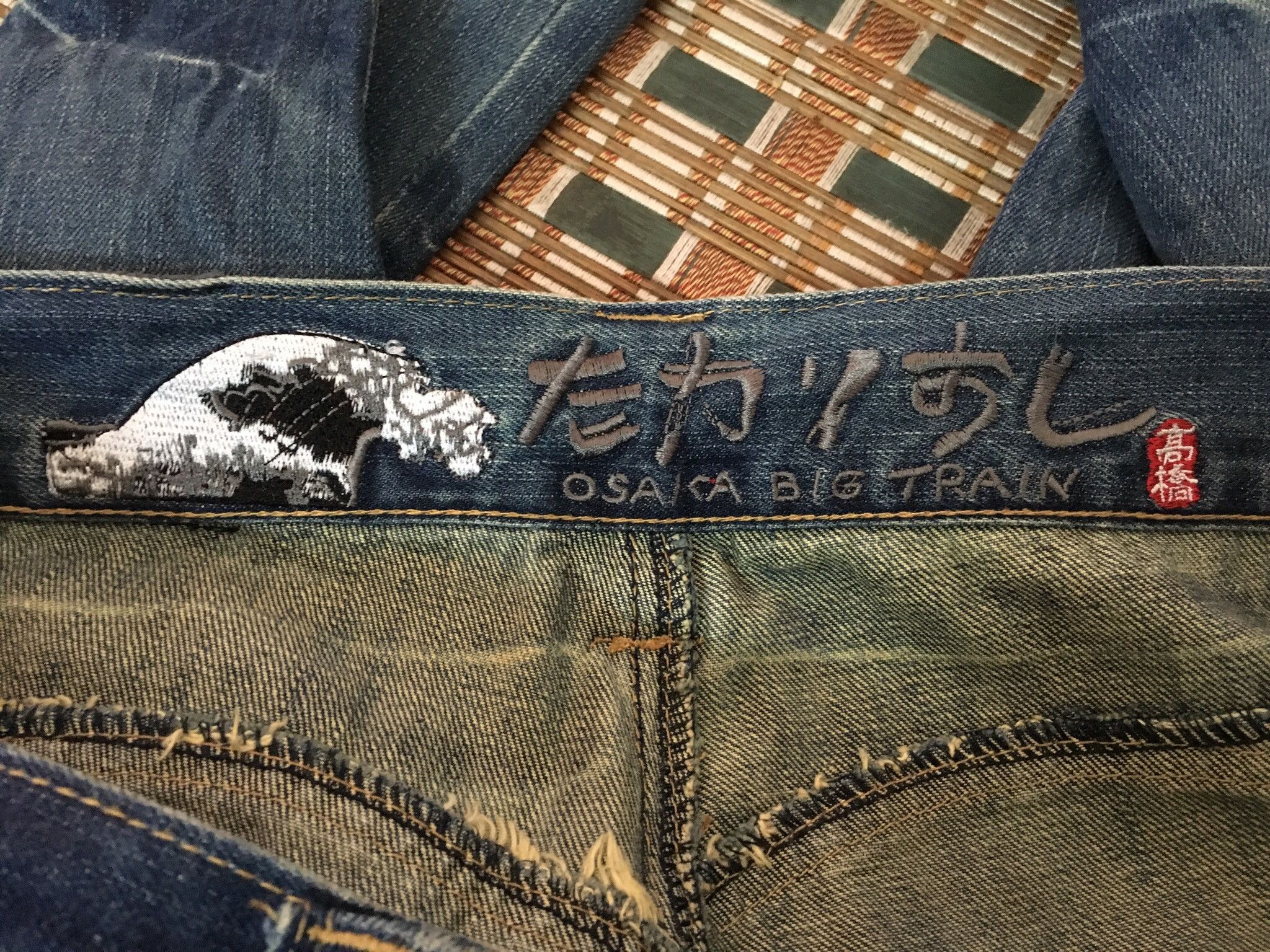 Japanese Brand Big Train Osaka Jean Denim Rare Design Size US 34 / EU 50 - 8 Thumbnail