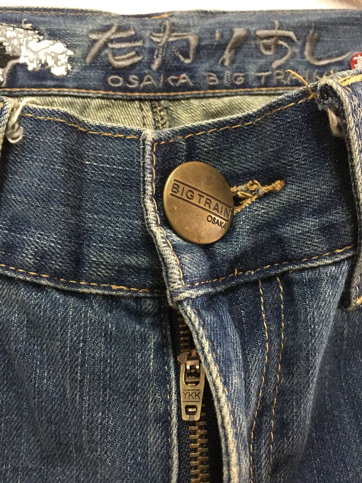 Japanese Brand Big Train Osaka Jean Denim Rare Design Size US 34 / EU 50 - 5 Thumbnail