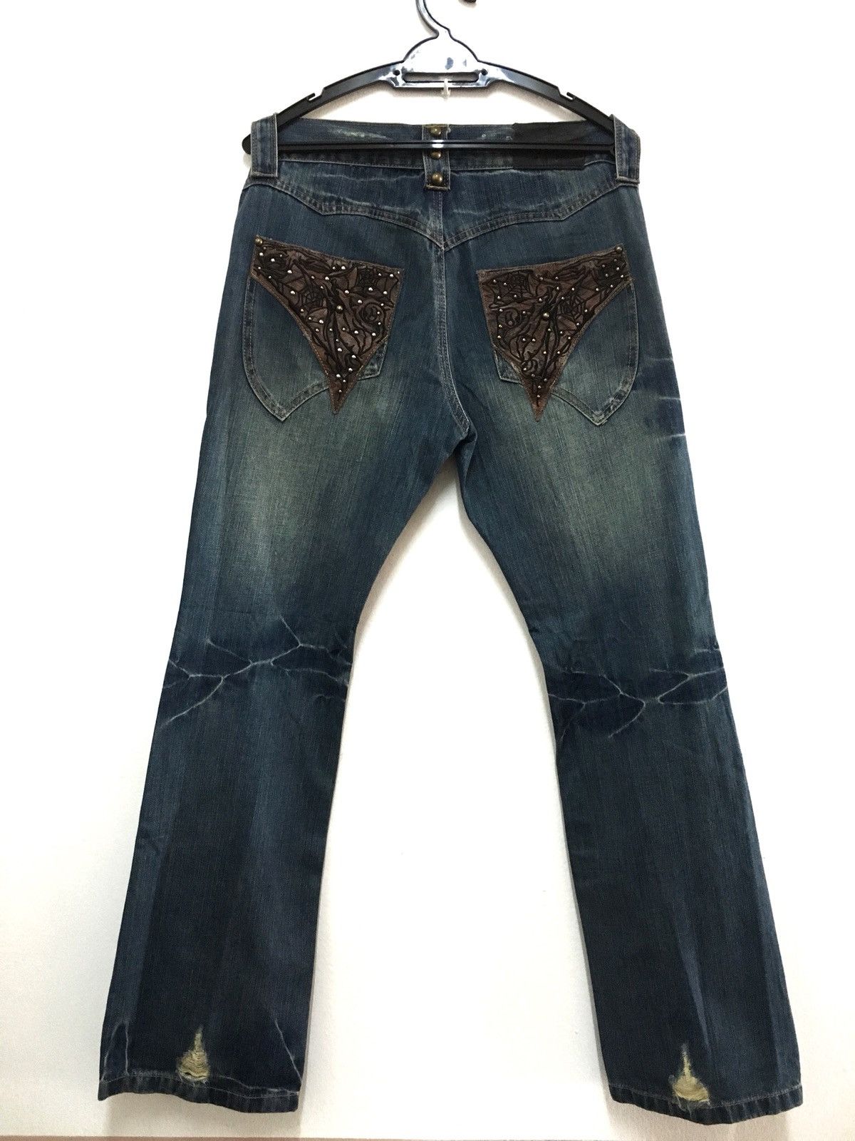 Japanese Brand Big Train Osaka Jean Denim Rare Design Size US 34 / EU 50 - 2 Thumbnail