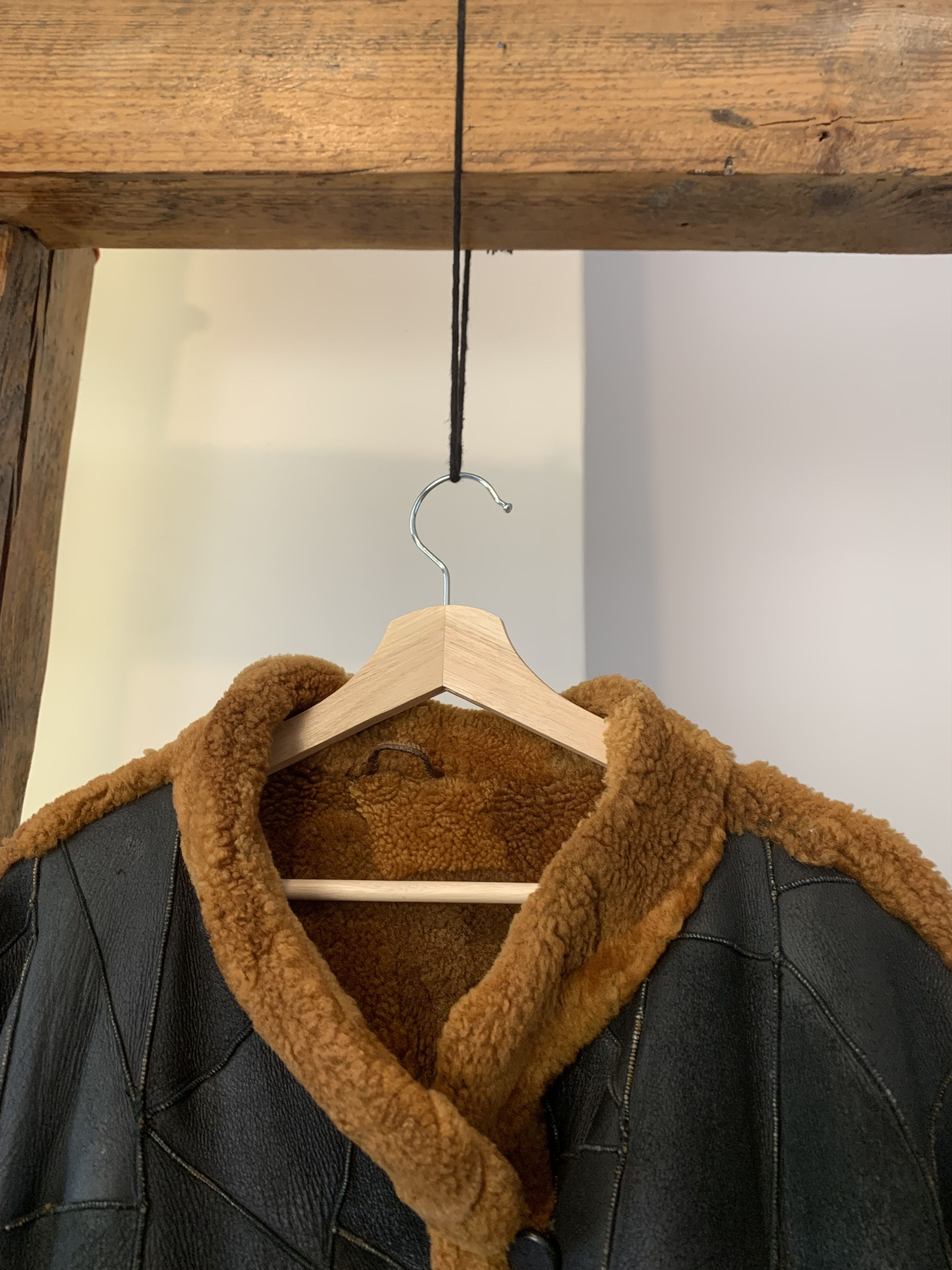 Other 80s/90s Patchwork Sherpa Jacket Mink fur Long Coat Size US M / EU 48-50 / 2 - 7 Thumbnail