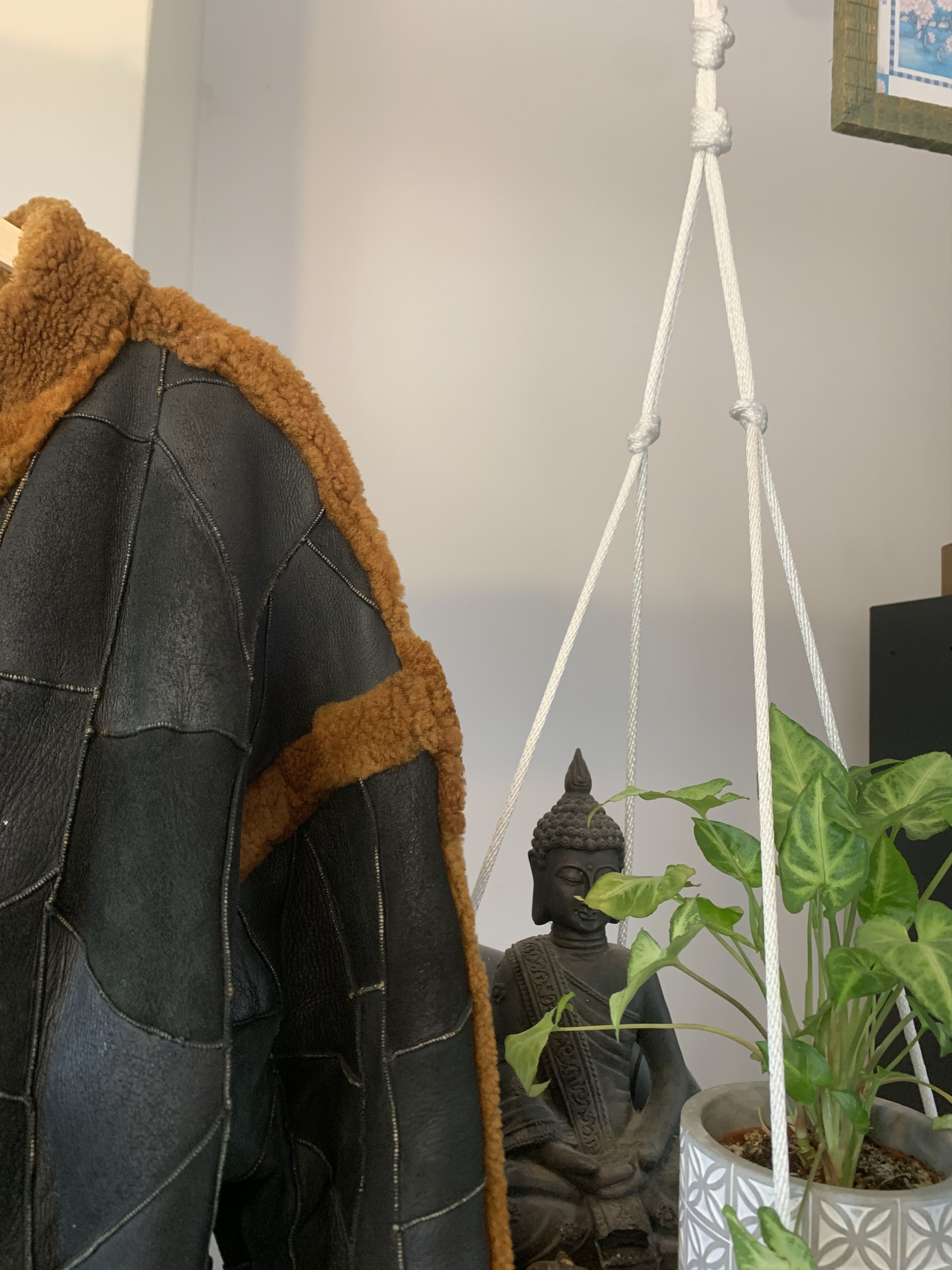 Other 80s/90s Patchwork Sherpa Jacket Mink fur Long Coat Size US M / EU 48-50 / 2 - 6 Thumbnail
