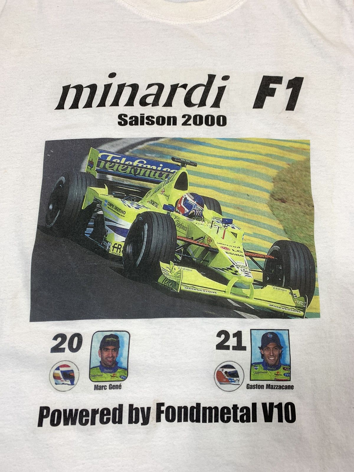 Formula 1 × Vintage Formula 1 Minardi F1 2000 t-shirt Size XXL Size US XXL / EU 58 / 5 - 2 Thumbnail