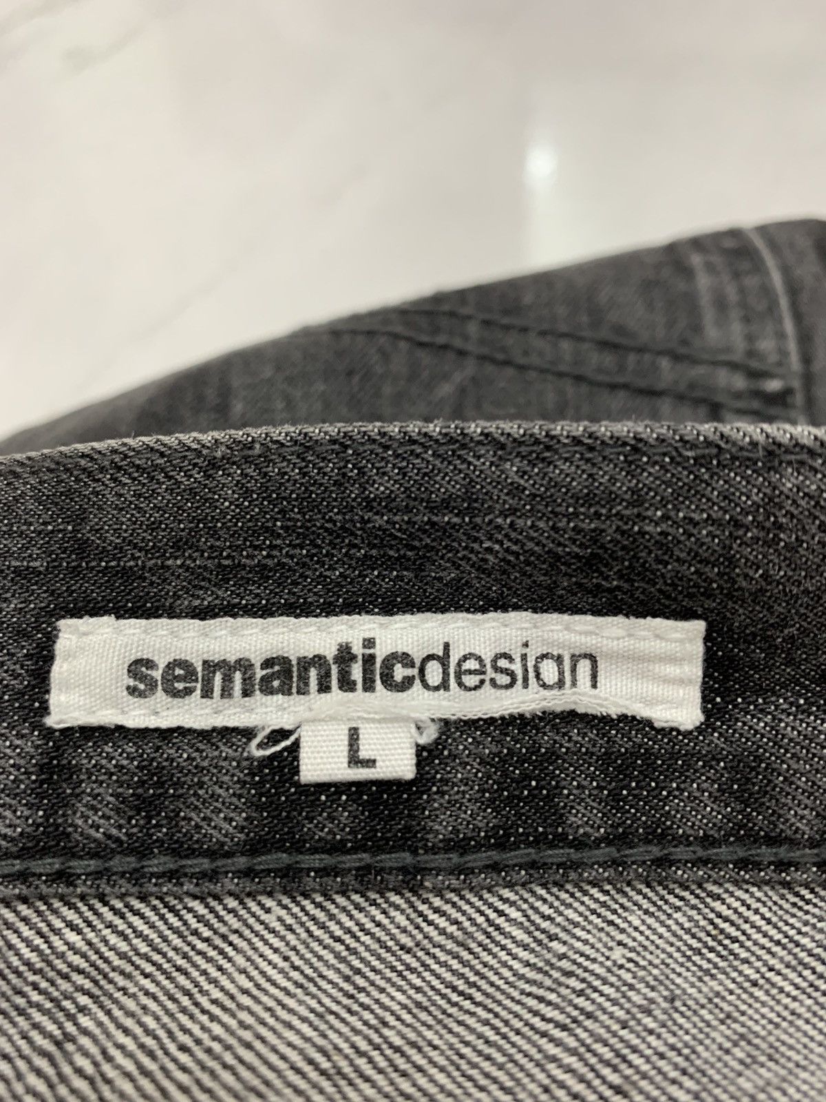 semanticdesign Semantic design denim pant spike Size US 35 - 11 Thumbnail