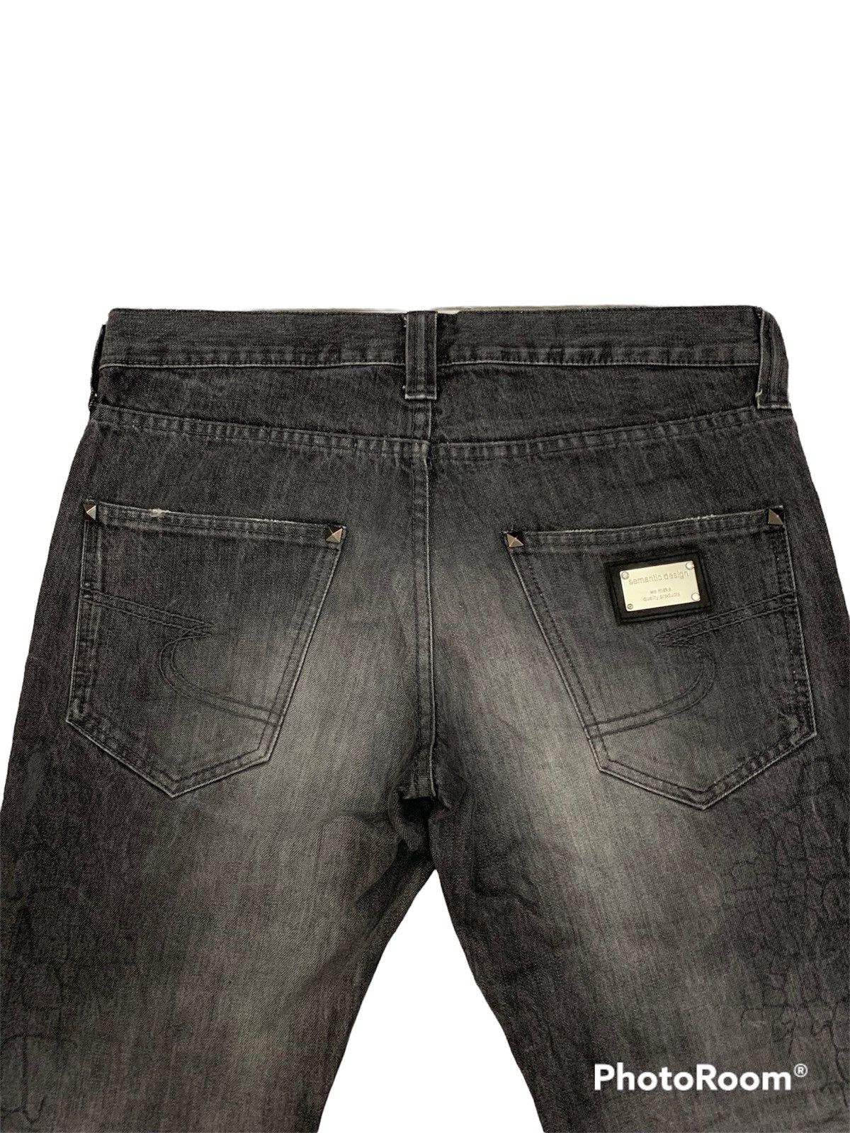 semanticdesign Semantic design denim pant spike Size US 35 - 8 Thumbnail