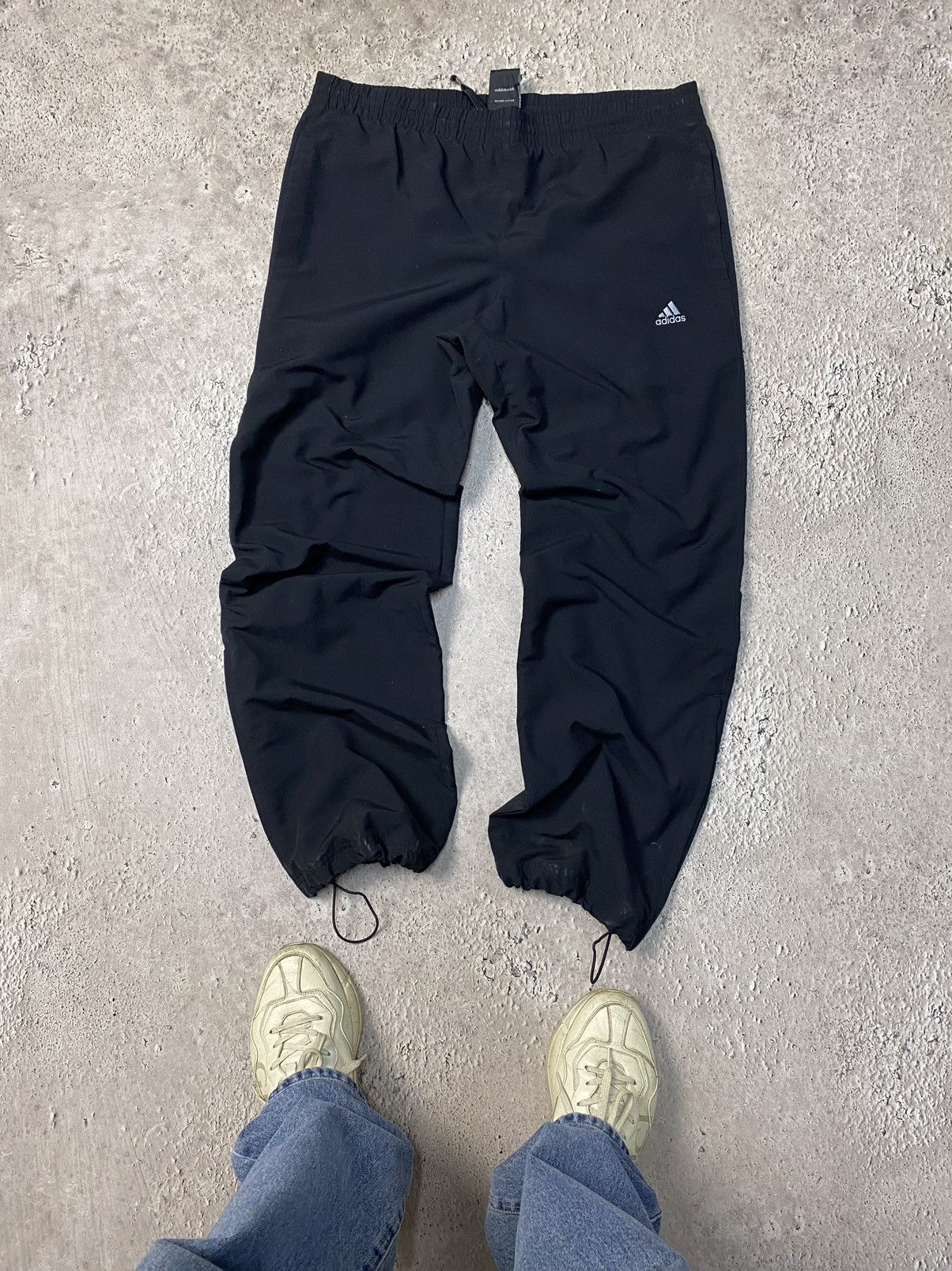 Vintage Y2K drill track pants ADIDAS nylon