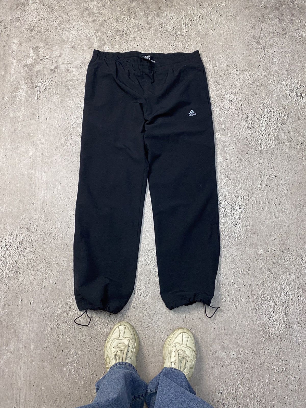 Vintage Y2K drill track pants ADIDAS nylon