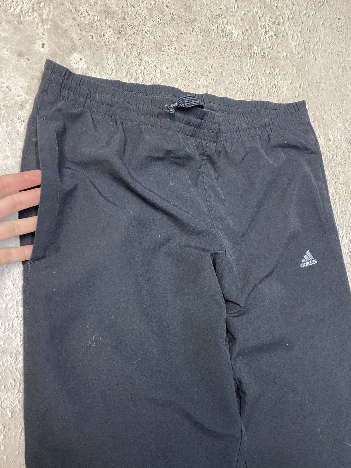 Vintage Y2K drill track pants ADIDAS nylon