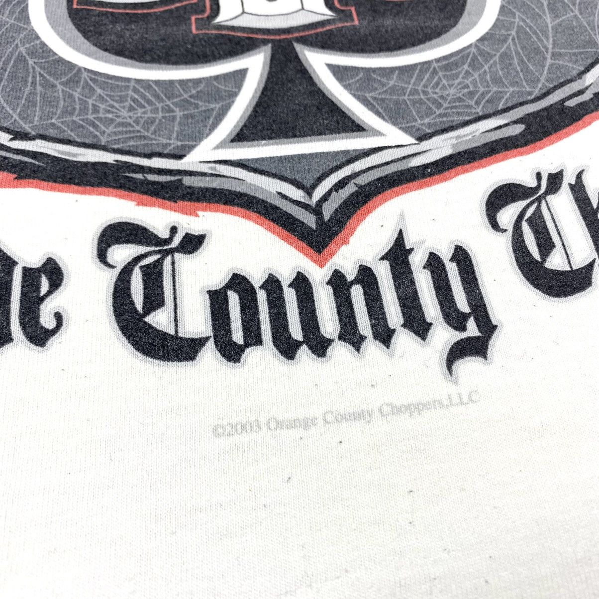 Band Tees 2003 Vintage Orange County Choppers T Shirt West Coast Hype Size US M / EU 48-50 / 2 - 11 Thumbnail