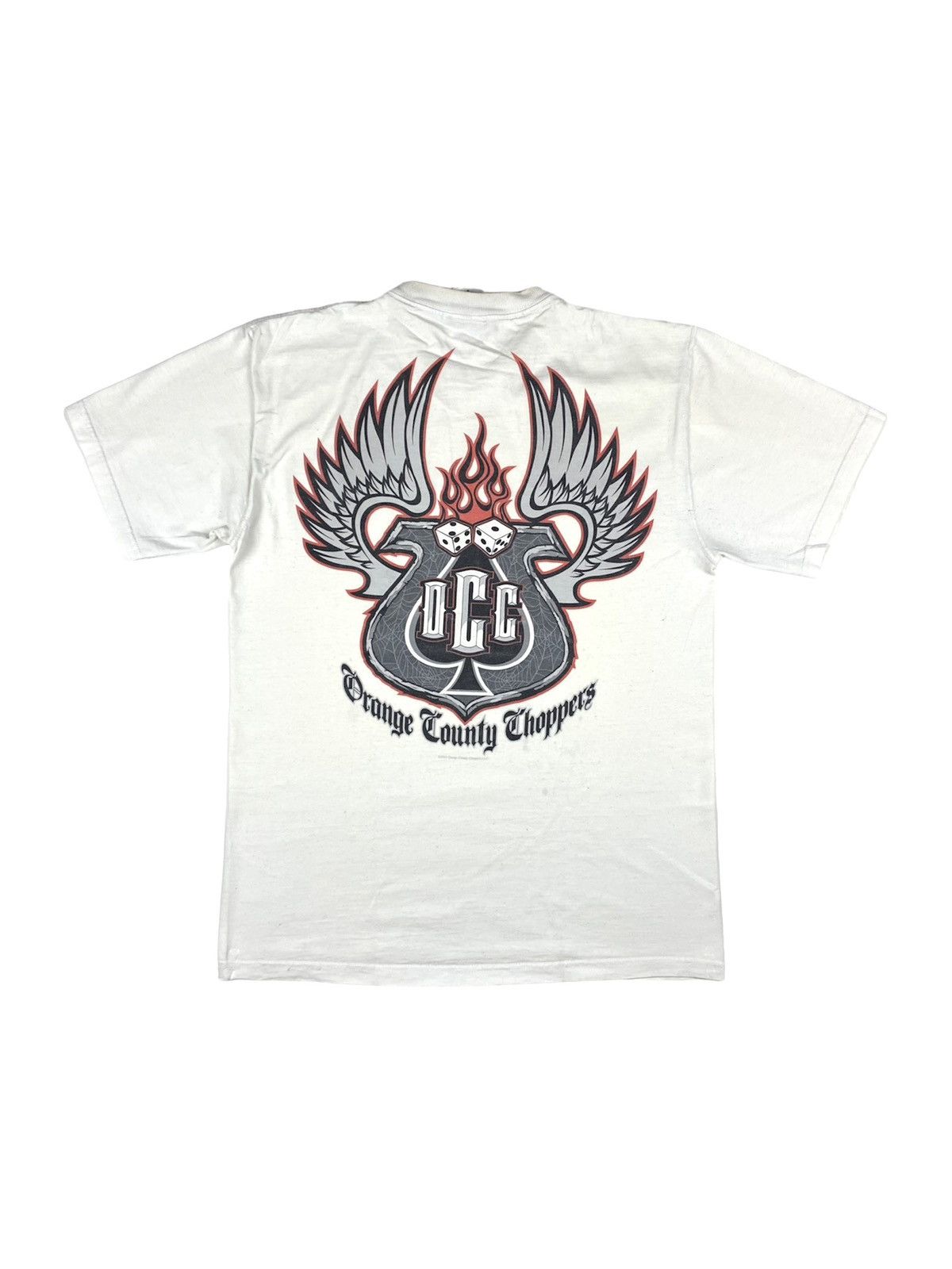 Band Tees 2003 Vintage Orange County Choppers T Shirt West Coast Hype Size US M / EU 48-50 / 2 - 1 Thumbnail