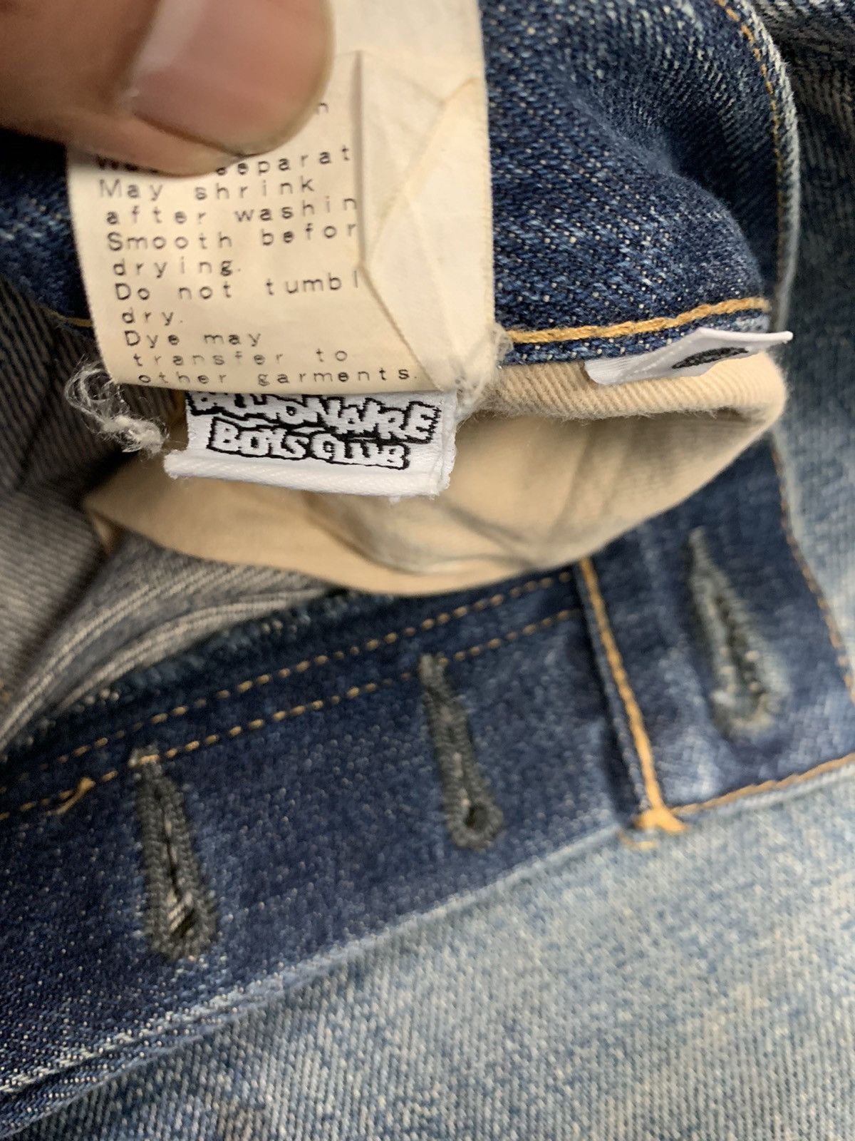 Billionaire Boys Club Billionaire Boys Club Selvedge Denim Size US 36 / EU 52 - 7 Thumbnail