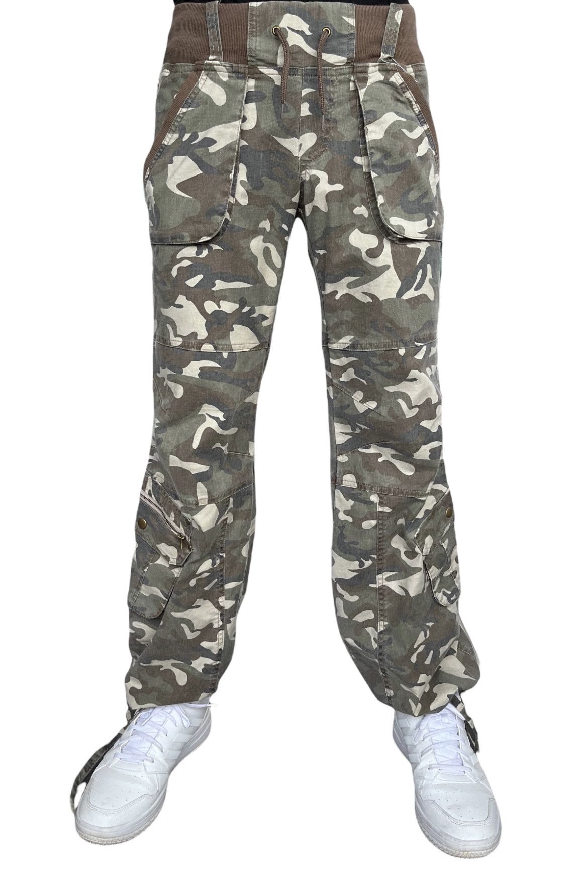 Tribal Streetwear FYE Stretch Multipocket Ultra Flare Pants GOA Style Size US 30 / EU 46 - 12 Thumbnail