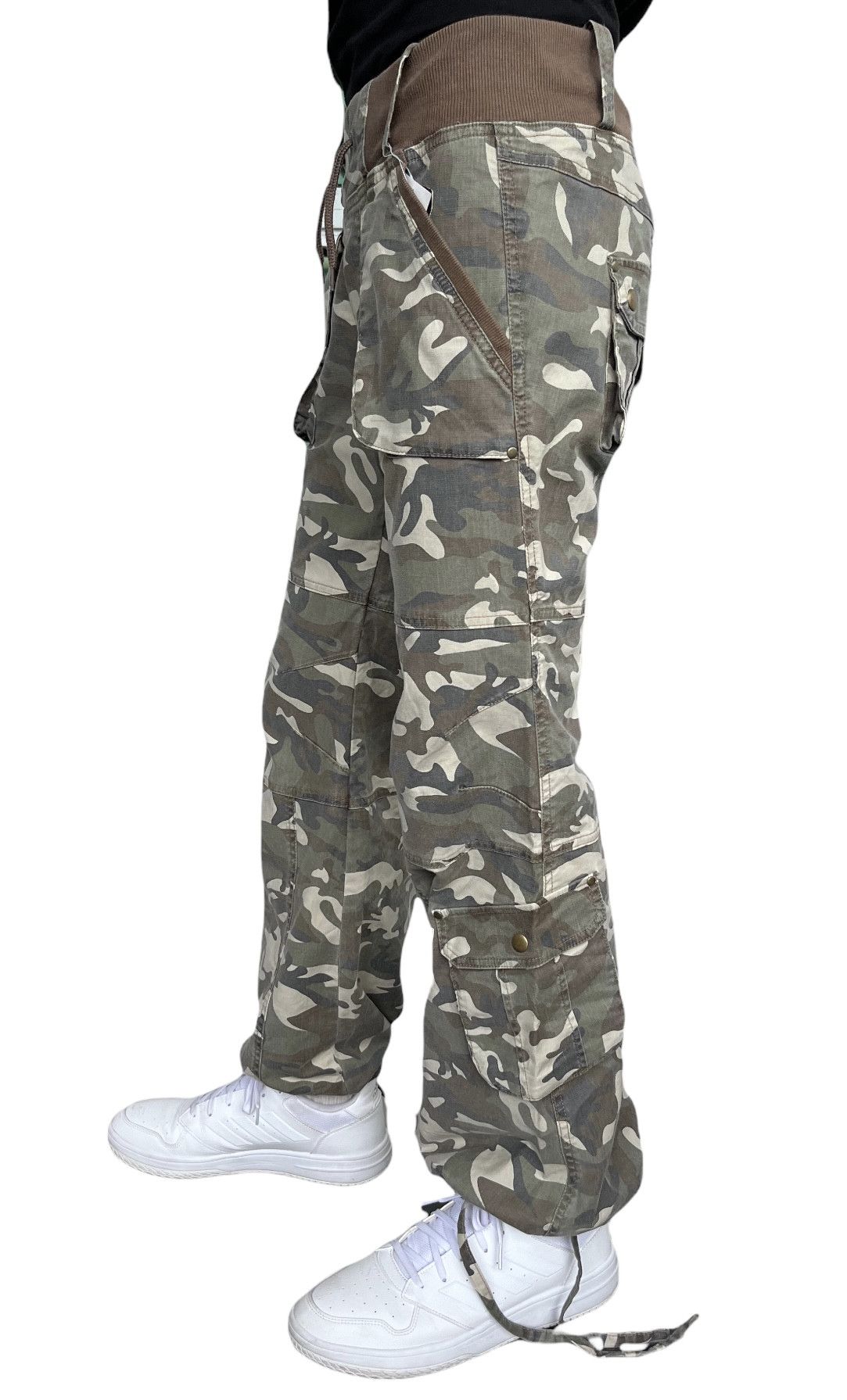 Tribal Streetwear FYE Stretch Multipocket Ultra Flare Pants GOA Style Size US 30 / EU 46 - 13 Thumbnail