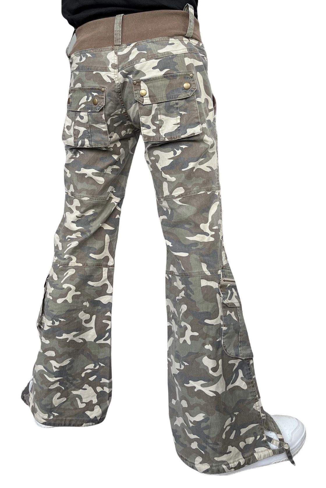 Tribal Streetwear FYE Stretch Multipocket Ultra Flare Pants GOA Style Size US 30 / EU 46 - 11 Thumbnail
