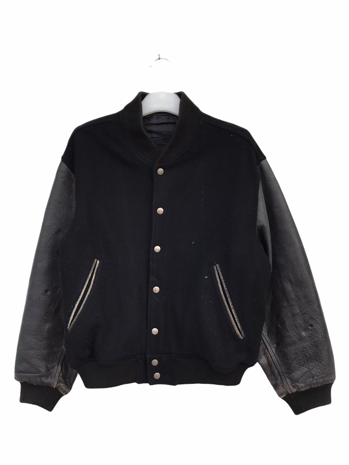 Japanese Brand Vintage Lunetta Bada Letterman Varsity Jacket Size US M / EU 48-50 / 2 - 2 Thumbnail