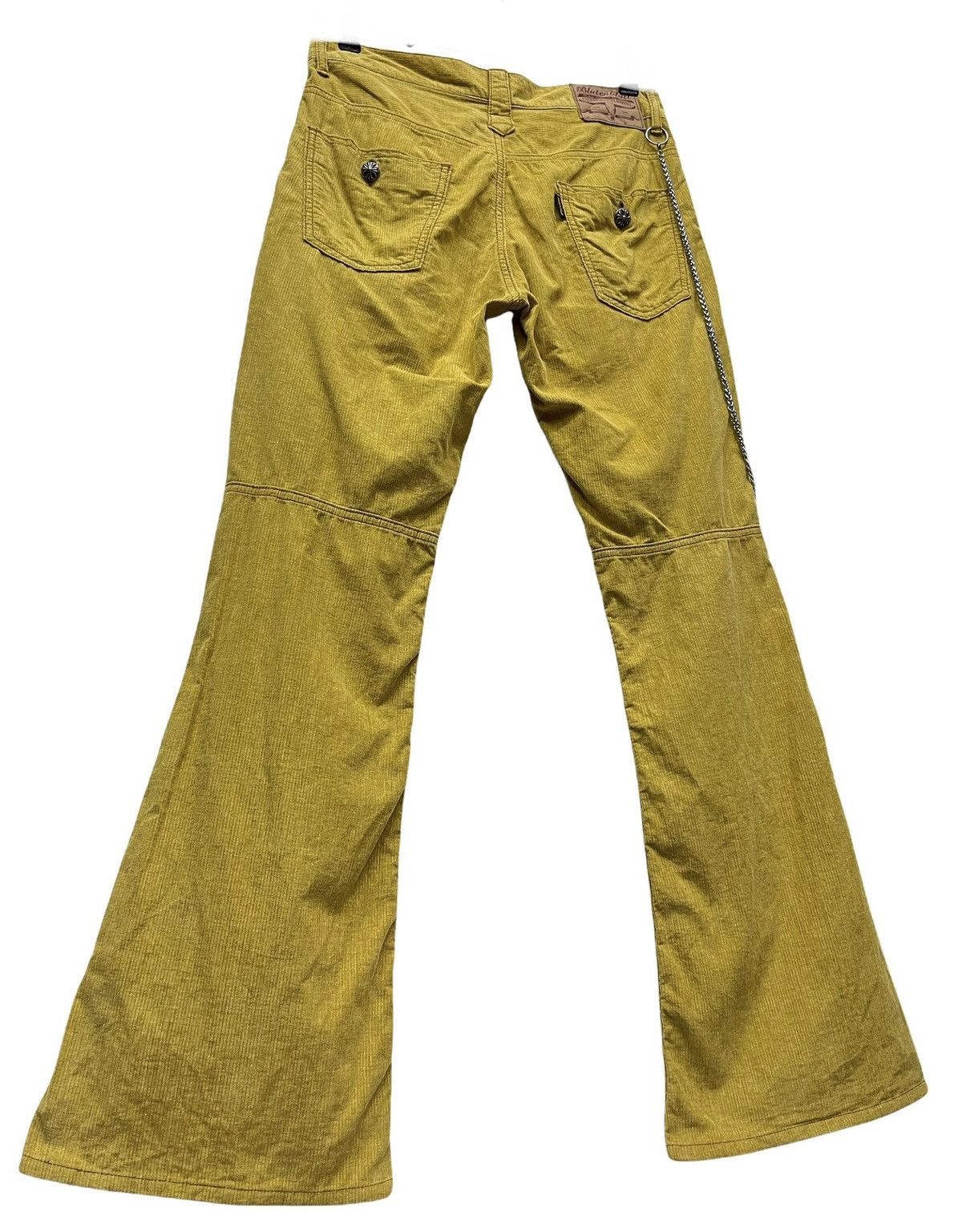 Japanese Brand BLUTENBLATT Light Corduroy Flare Chrome Heart Button Style Size US 30 / EU 46 - 7 Thumbnail