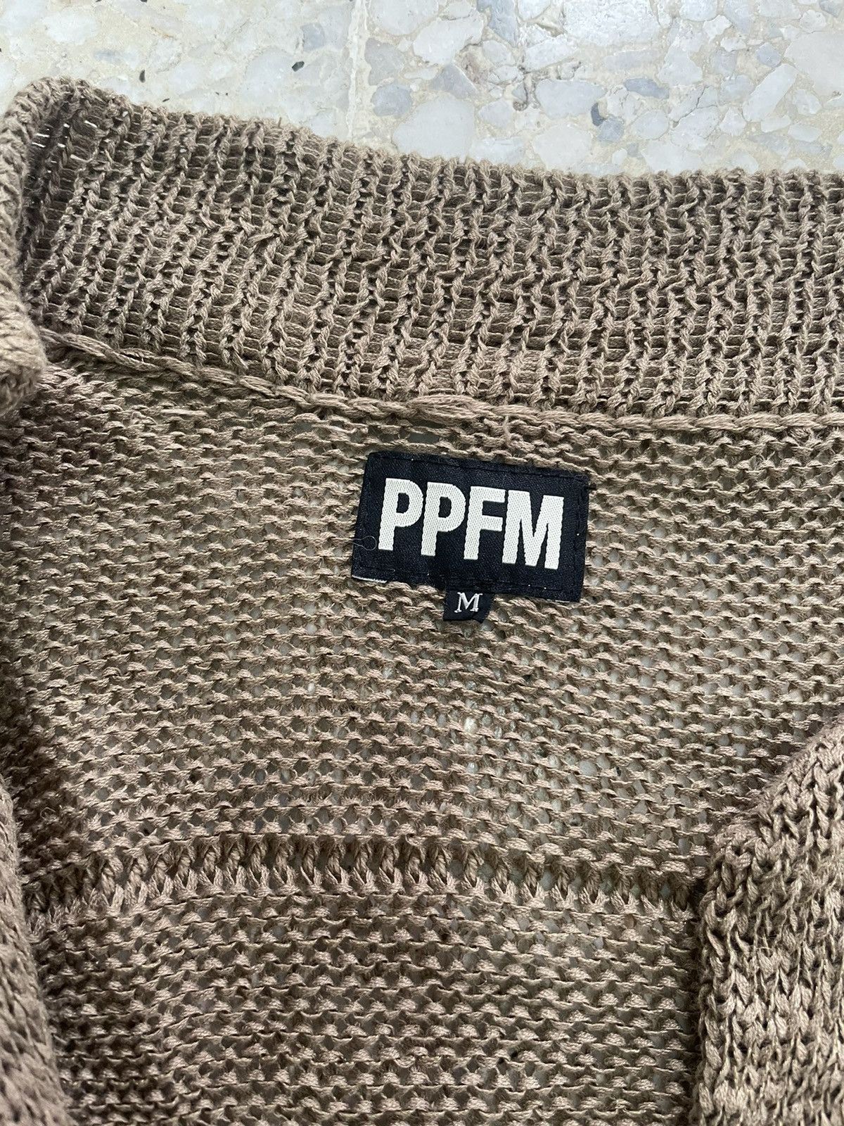 PPFM PPFM linen blend crochet Size US M / EU 48-50 / 2 - 4 Thumbnail