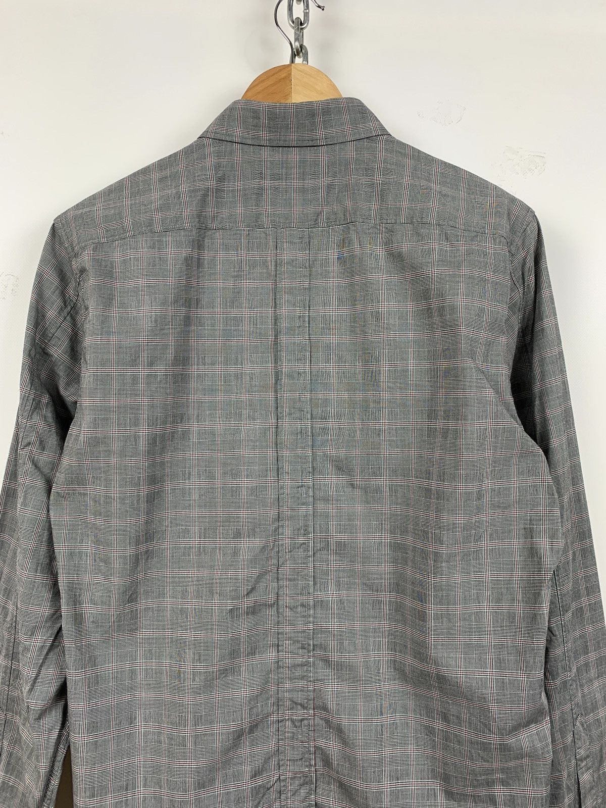 Gucci Gucci Checkered Grey Long Sleeve Button Up Shirt Size US L / EU 52-54 / 3 - 9 Thumbnail