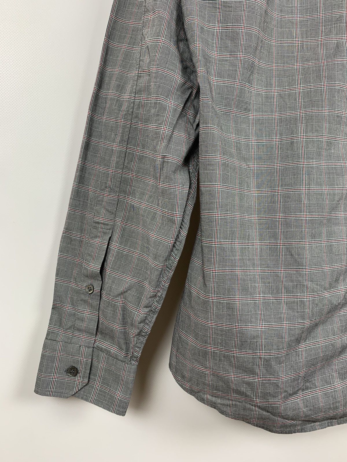 Gucci Gucci Checkered Grey Long Sleeve Button Up Shirt Size US L / EU 52-54 / 3 - 13 Thumbnail