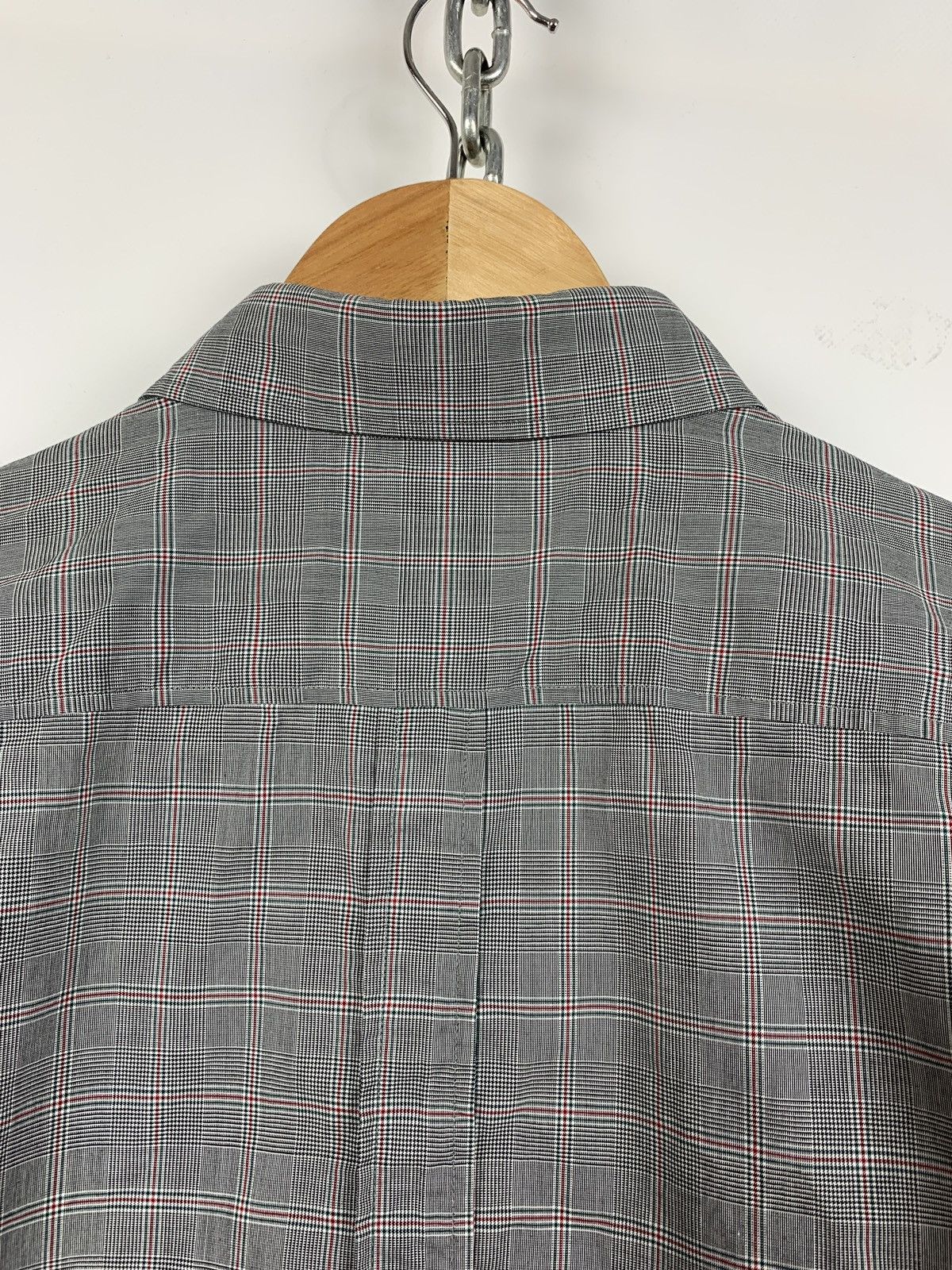 Gucci Gucci Checkered Grey Long Sleeve Button Up Shirt Size US L / EU 52-54 / 3 - 12 Thumbnail
