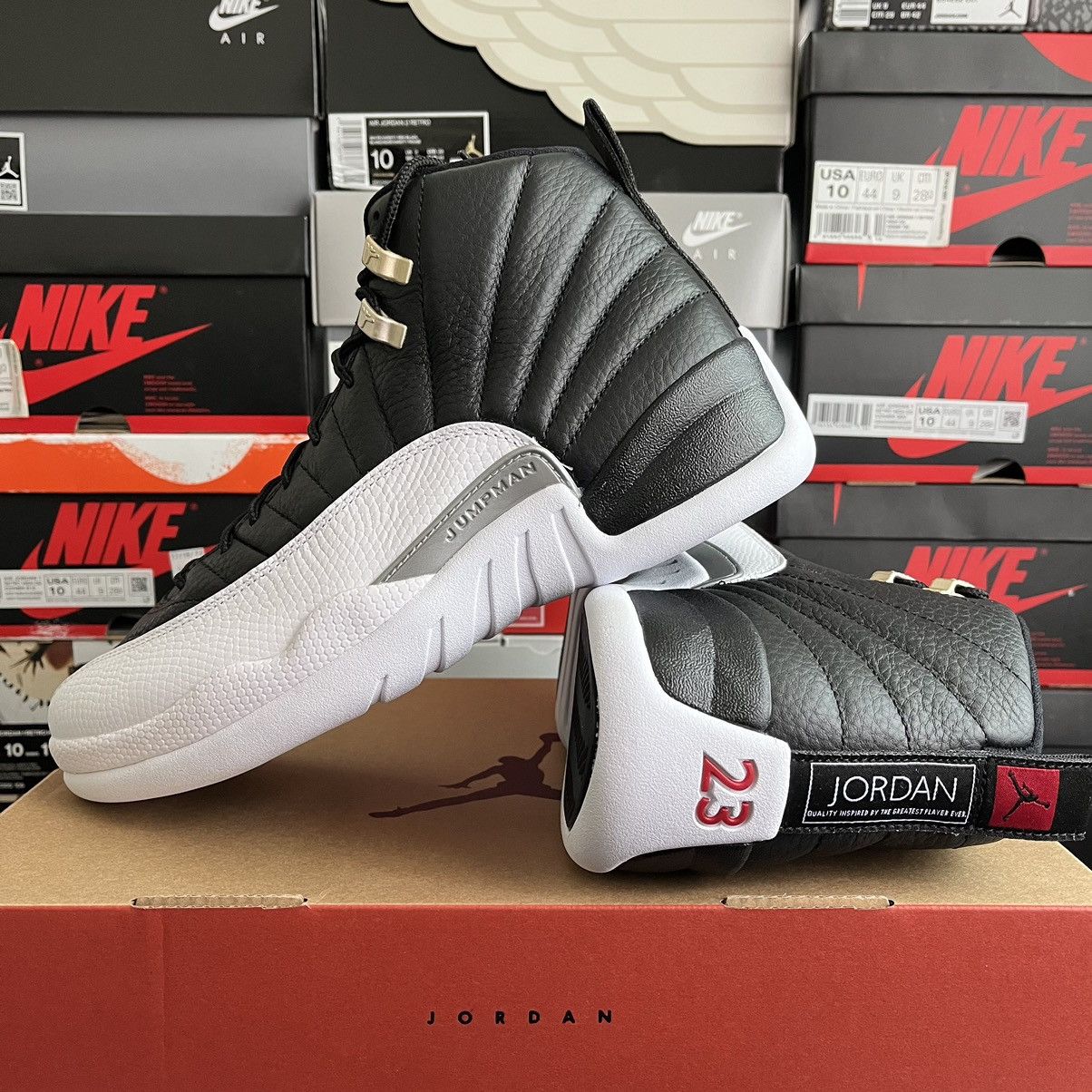 Jordan Brand Air Jordan 12 Retro Playoffs 2022 CT8013-006 Size 9.5 Size US 9.5 / EU 42-43 - 15 Thumbnail