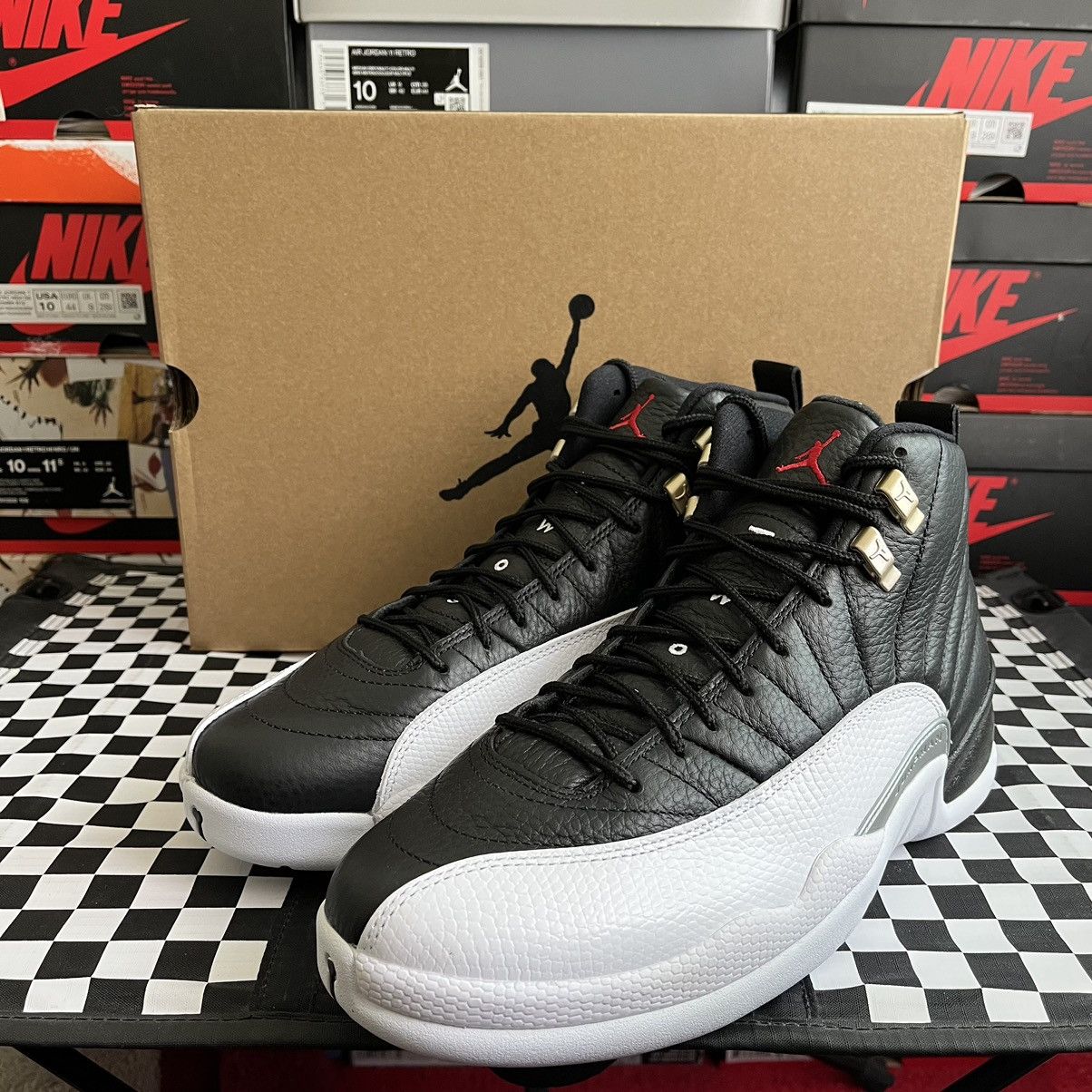 Jordan Brand Air Jordan 12 Retro Playoffs 2022 CT8013-006 Size 9.5 Size US 9.5 / EU 42-43 - 3 Thumbnail